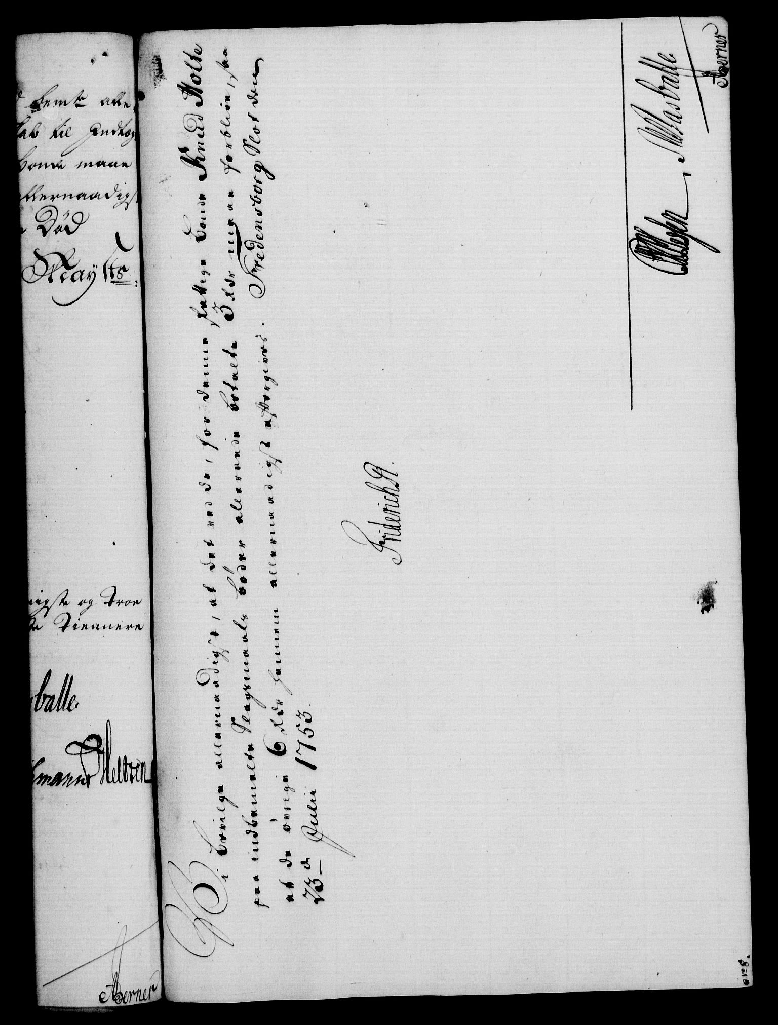 Rentekammeret, Kammerkanselliet, RA/EA-3111/G/Gf/Gfa/L0035: Norsk relasjons- og resolusjonsprotokoll (merket RK 52.35), 1753, p. 495
