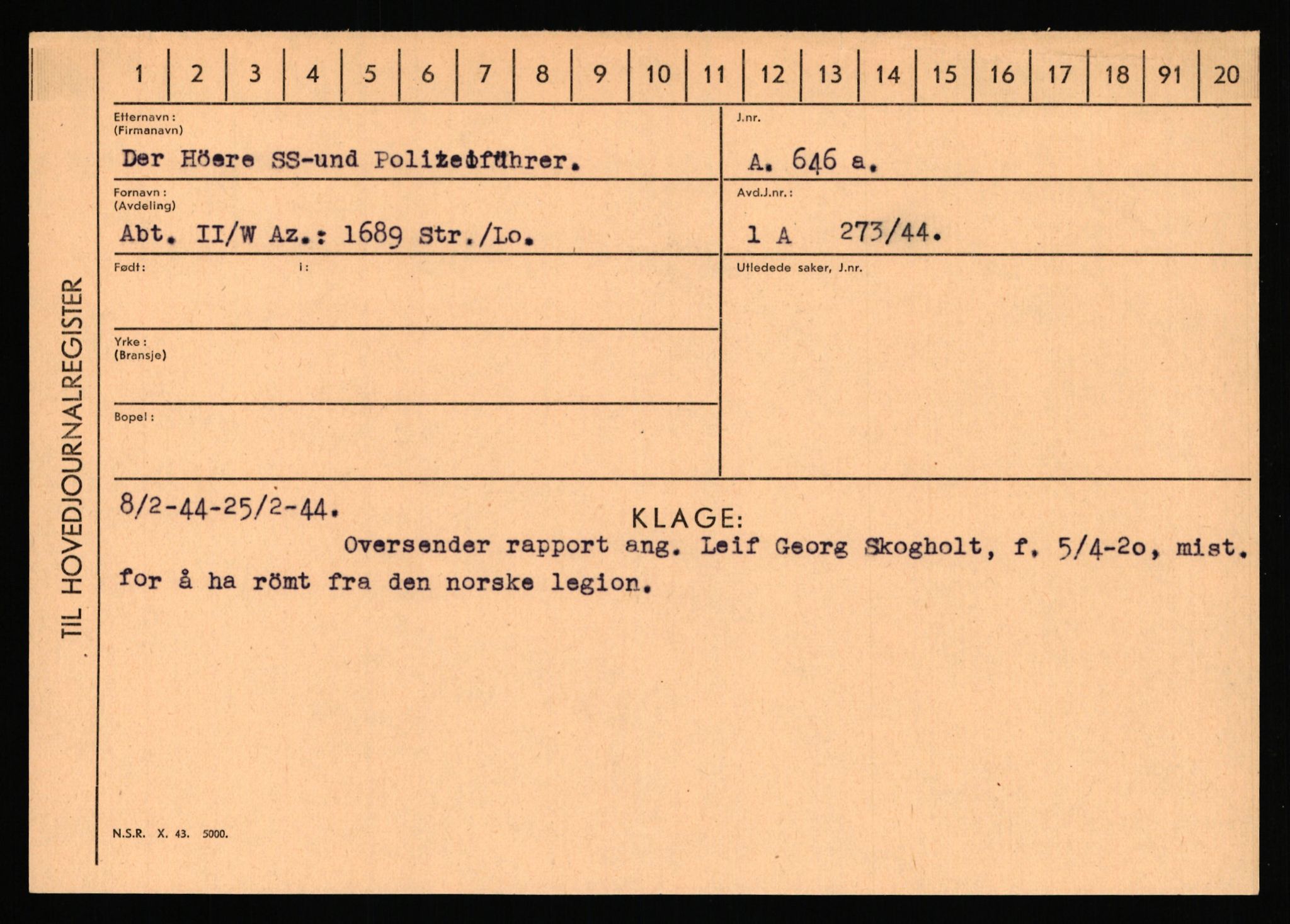 Statspolitiet - Hovedkontoret / Osloavdelingen, AV/RA-S-1329/C/Ca/L0003: Brechan - Eichinger	, 1943-1945, p. 3859