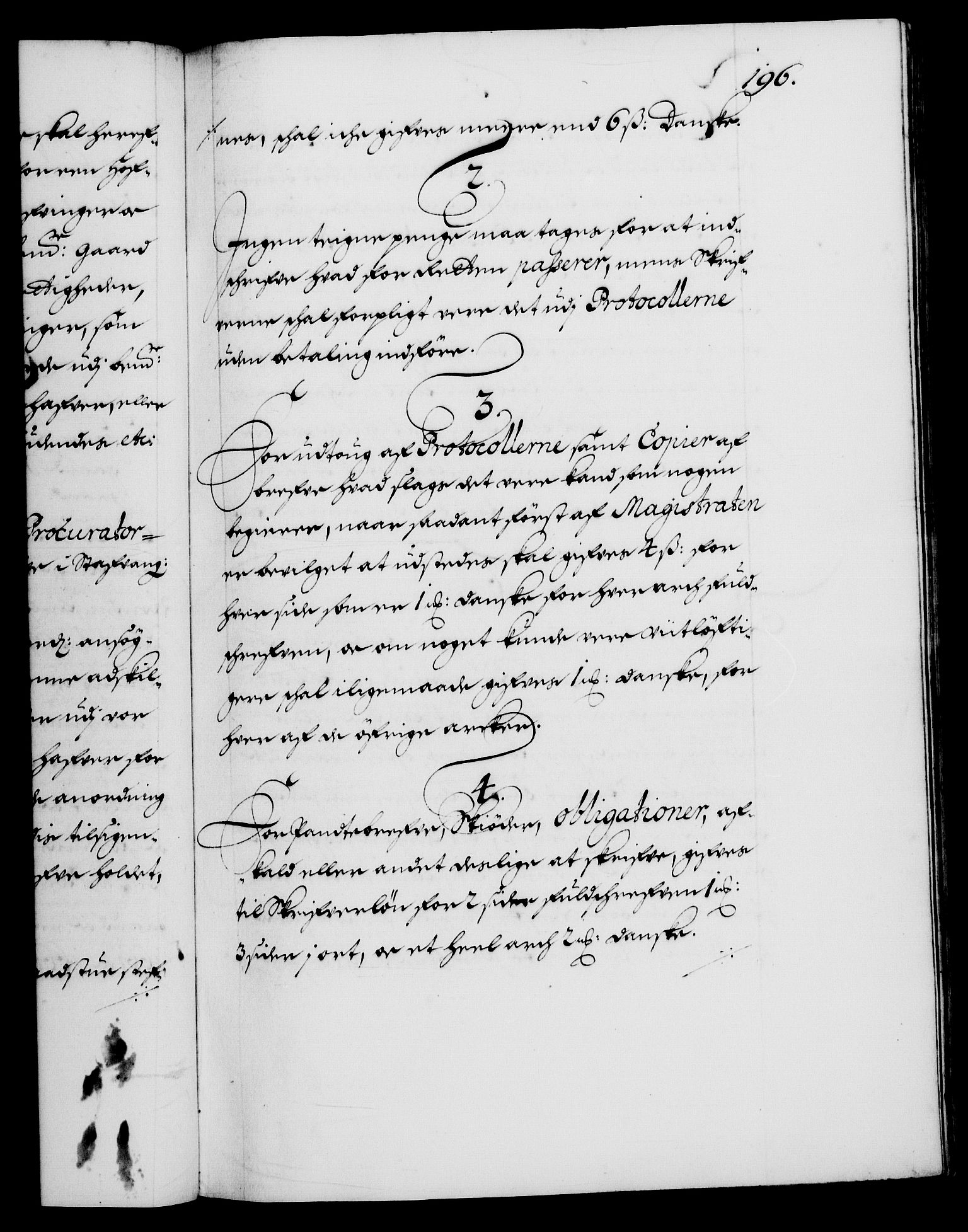 Danske Kanselli 1572-1799, RA/EA-3023/F/Fc/Fca/Fcaa/L0013: Norske registre (mikrofilm), 1681-1684, p. 196a