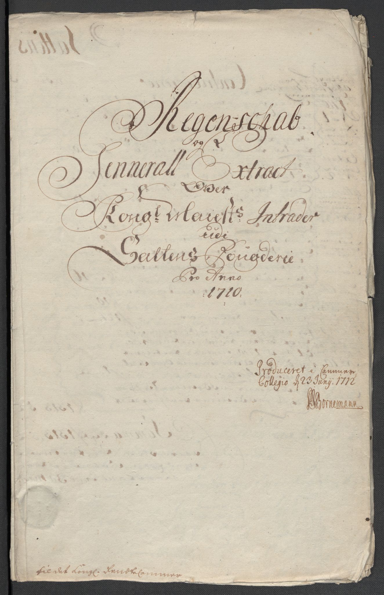 Rentekammeret inntil 1814, Reviderte regnskaper, Fogderegnskap, AV/RA-EA-4092/R66/L4581: Fogderegnskap Salten, 1707-1710, p. 401