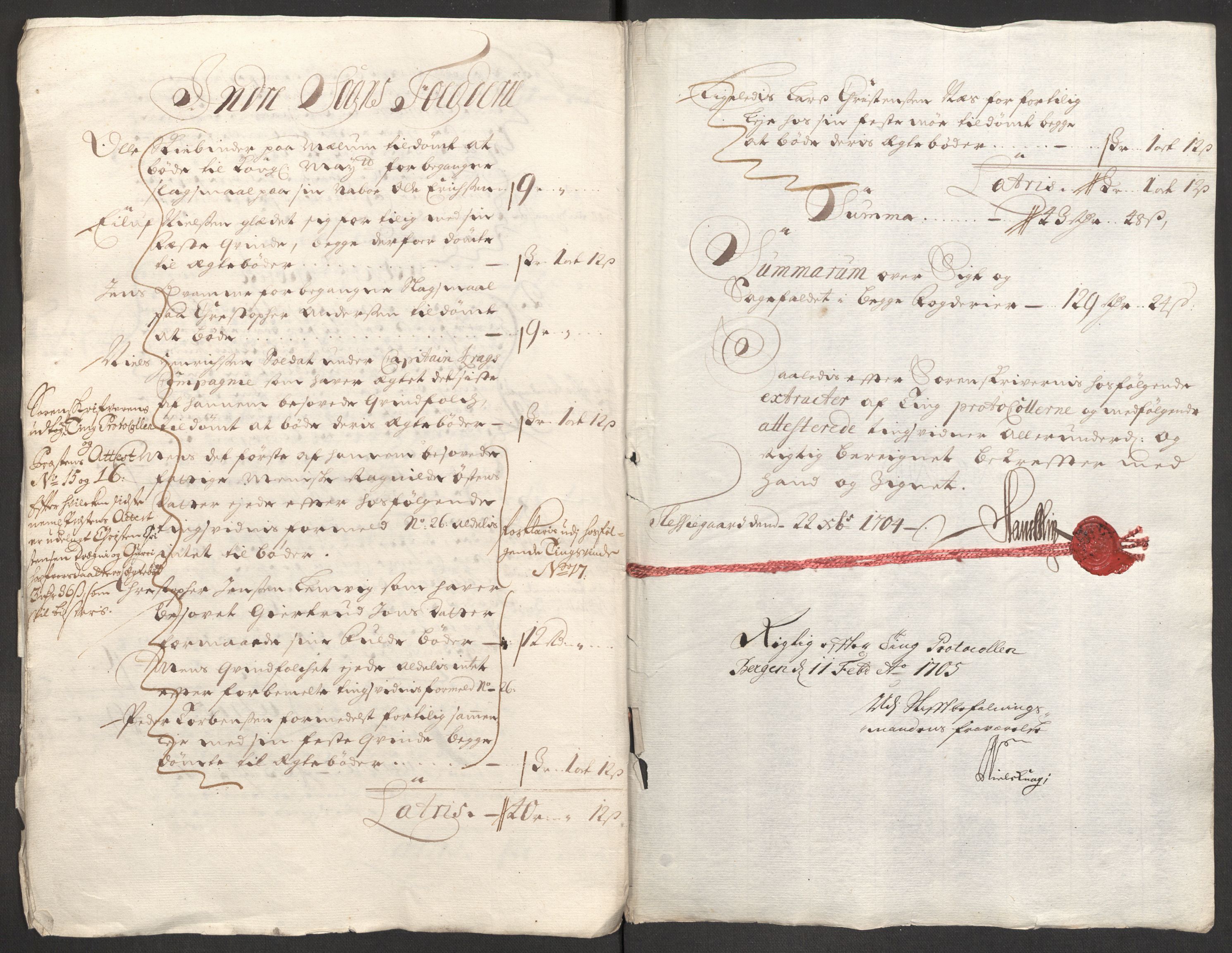 Rentekammeret inntil 1814, Reviderte regnskaper, Fogderegnskap, RA/EA-4092/R52/L3313: Fogderegnskap Sogn, 1703-1704, p. 403