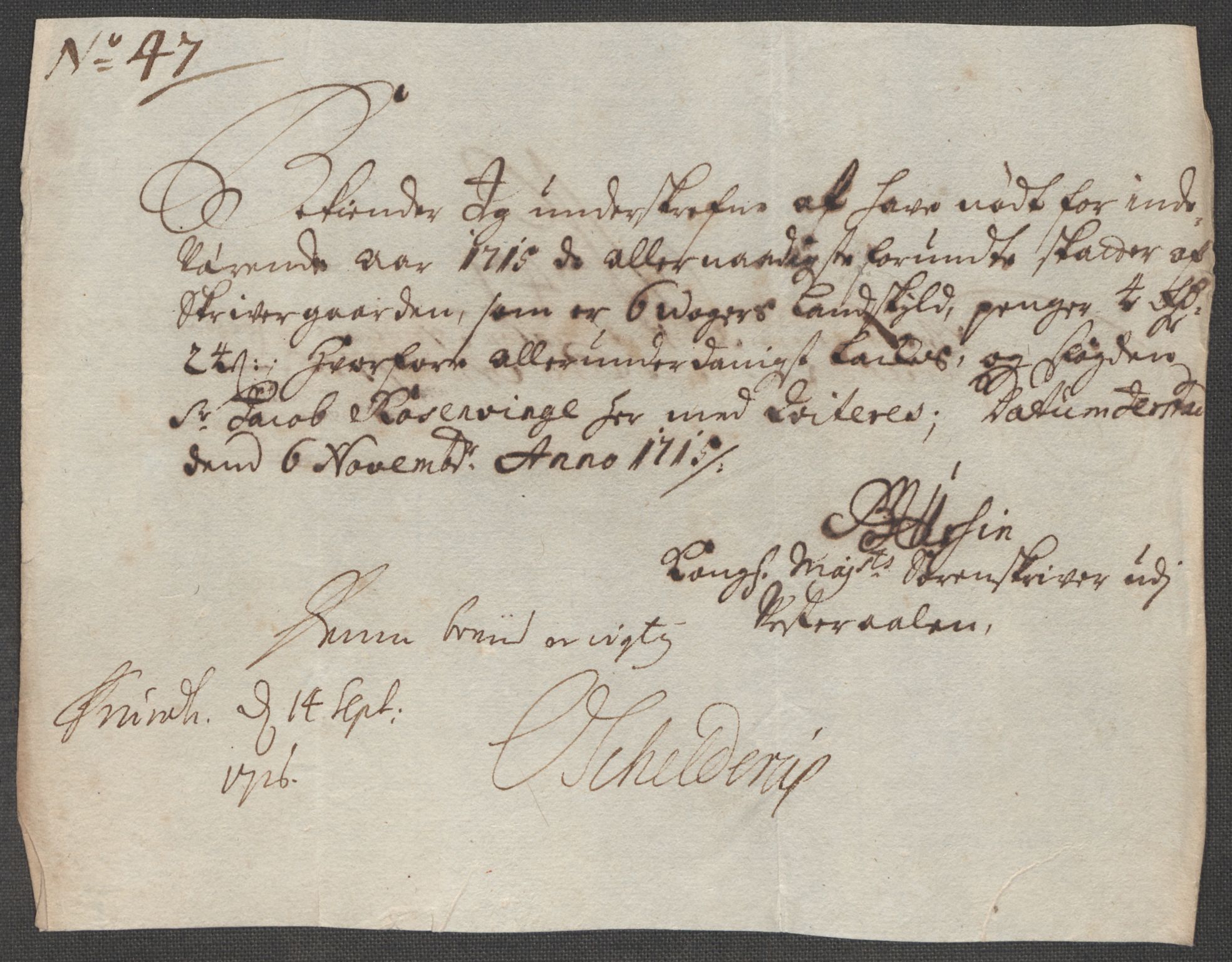 Rentekammeret inntil 1814, Reviderte regnskaper, Fogderegnskap, AV/RA-EA-4092/R67/L4681: Fogderegnskap Vesterålen, Andenes og Lofoten, 1715, p. 223