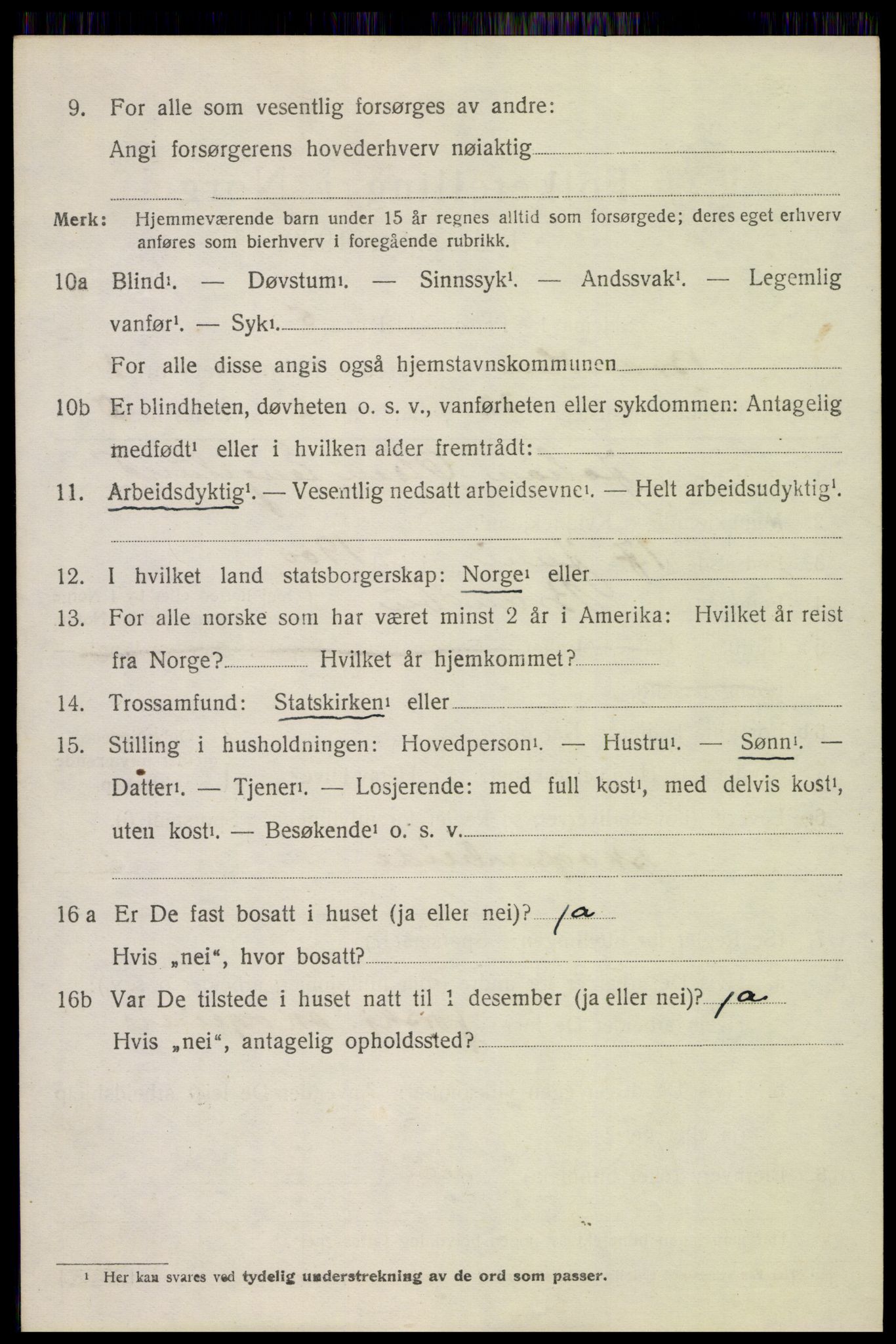 SAH, 1920 census for Brandbu, 1920, p. 3474