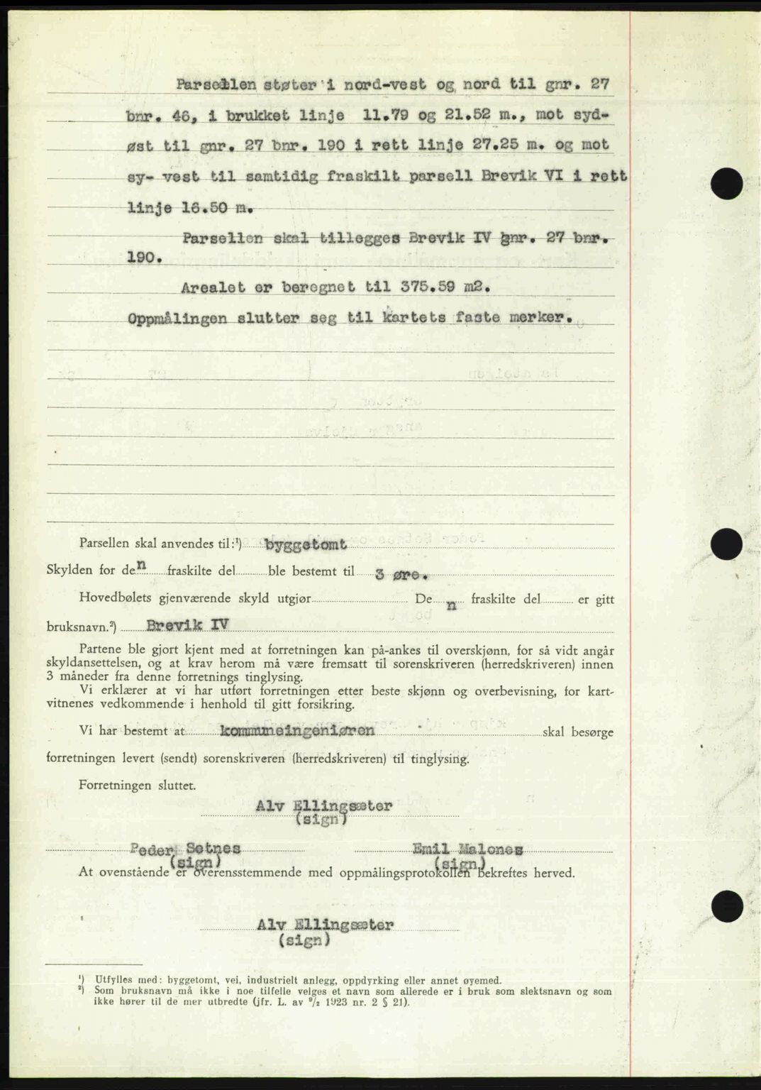 Romsdal sorenskriveri, AV/SAT-A-4149/1/2/2C: Mortgage book no. A28, 1948-1949, Diary no: : 189/1949