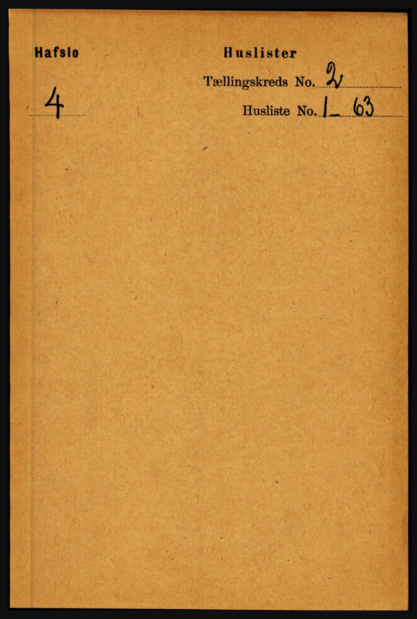 RA, 1891 census for 1425 Hafslo, 1891, p. 477