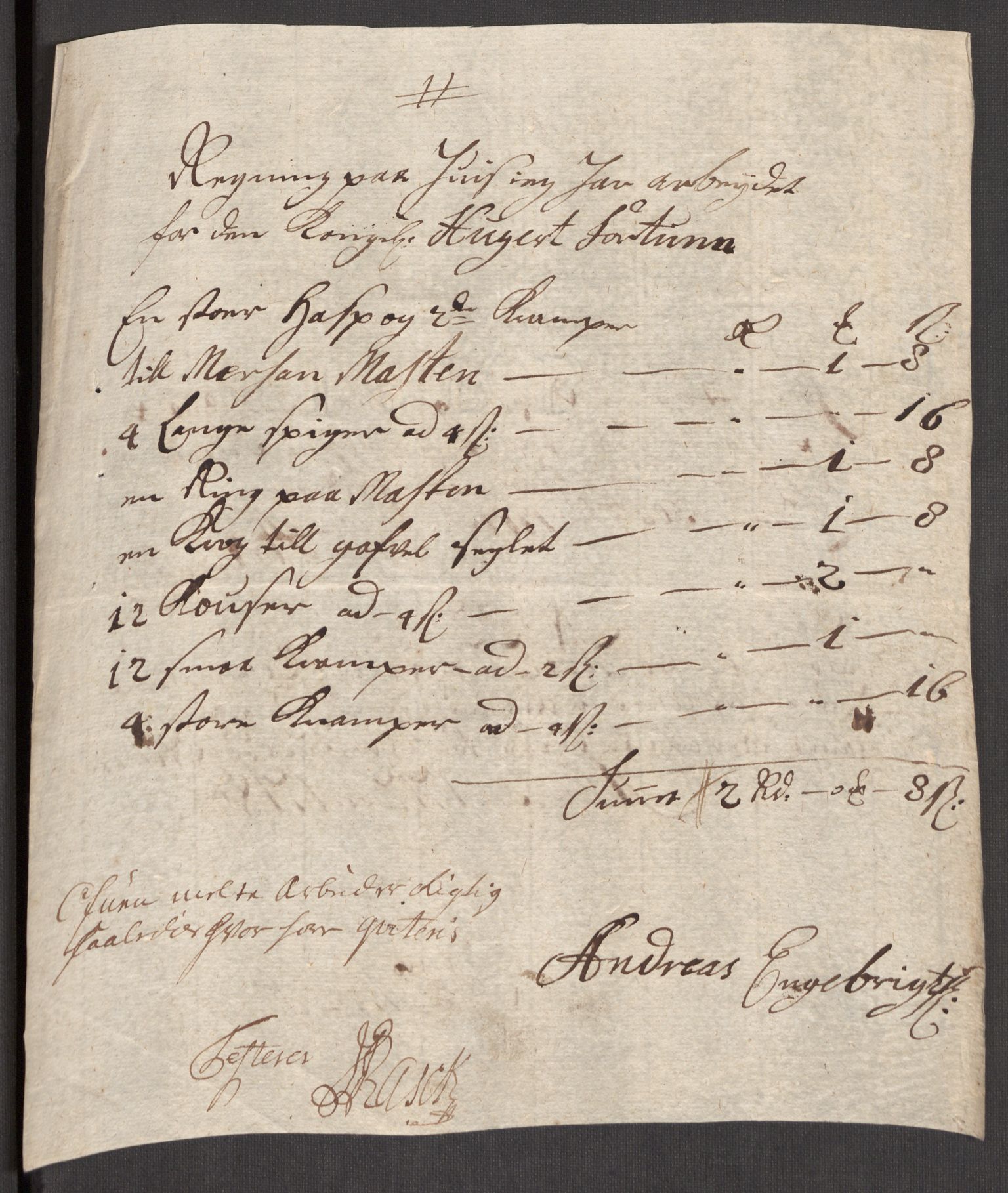 Kommanderende general (KG I) med Det norske krigsdirektorium, AV/RA-EA-5419/E/Eb/L0001: Ruller over noen kompanier som tjenestegjorde på flåten, 1712-1721, p. 540