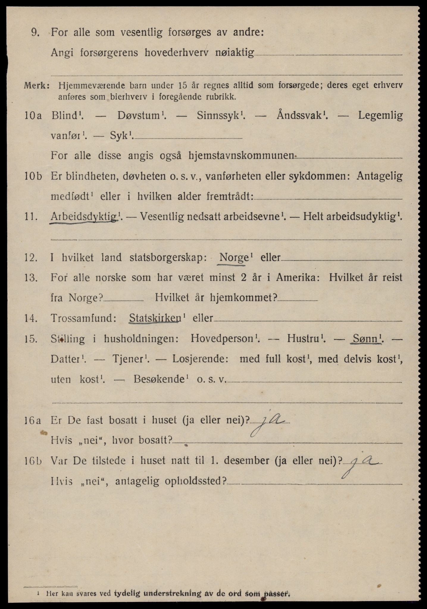 SAT, 1920 census for Rovde, 1920, p. 574