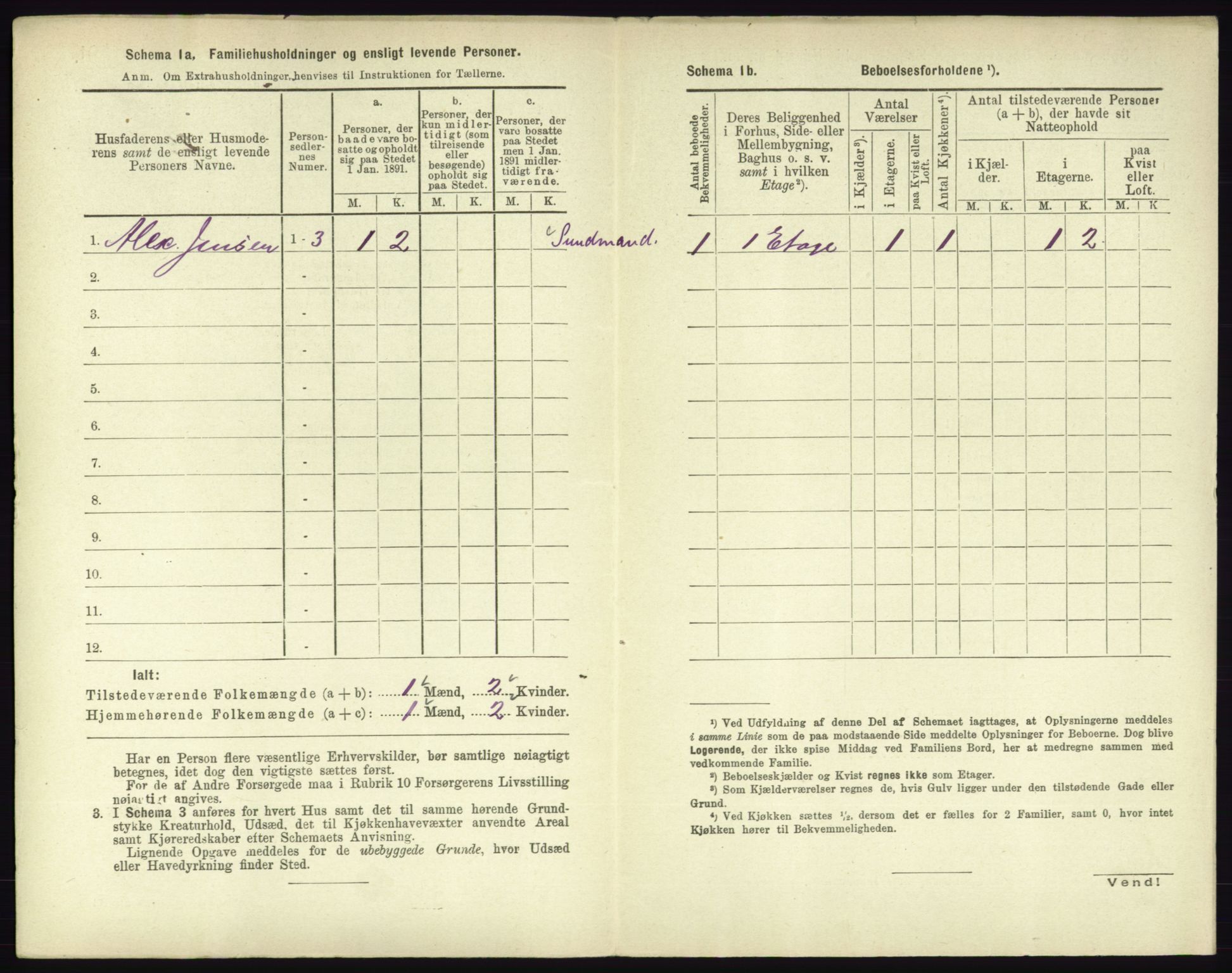 RA, 1891 census for 0602 Drammen, 1891, p. 2662