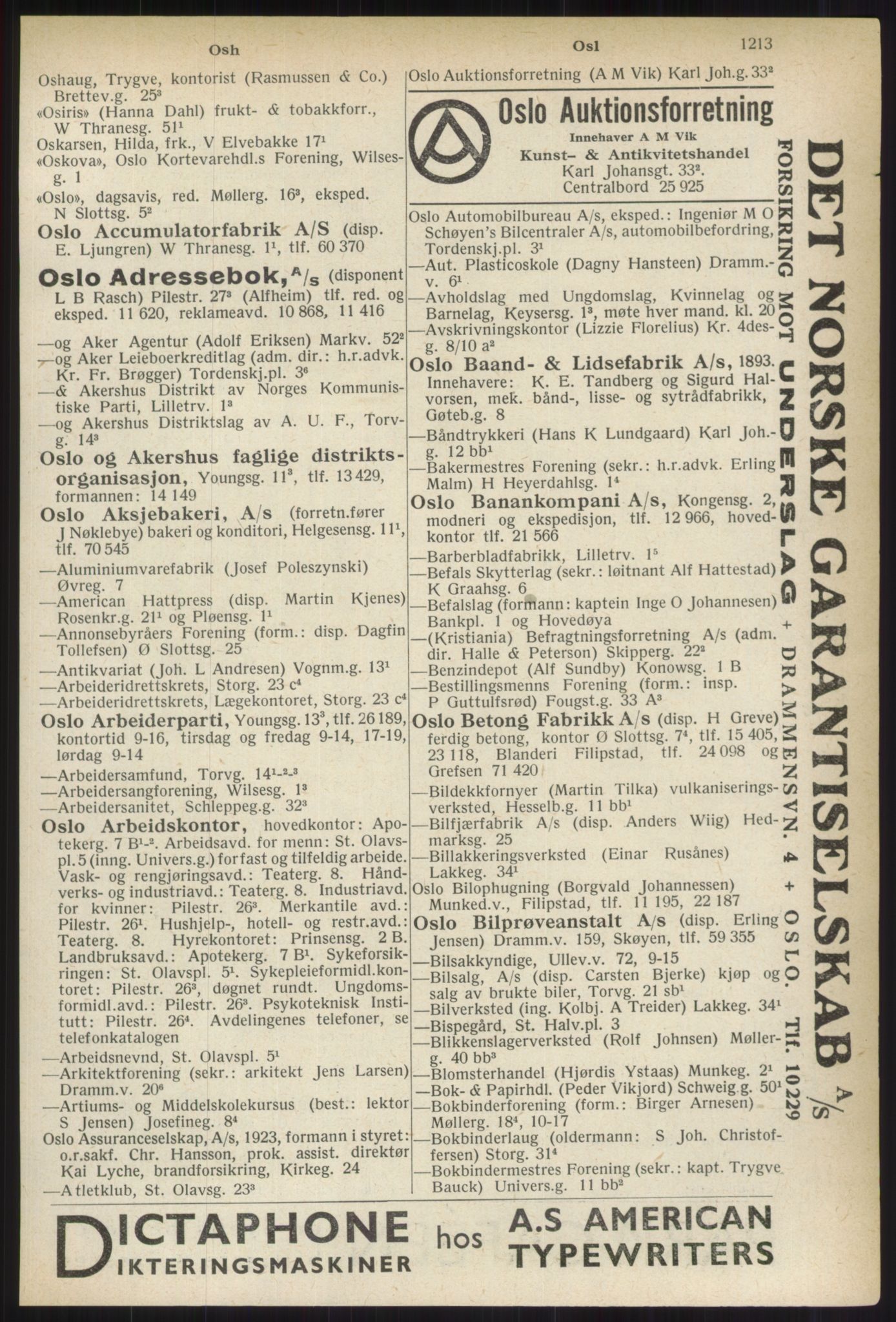 Kristiania/Oslo adressebok, PUBL/-, 1937, p. 1213