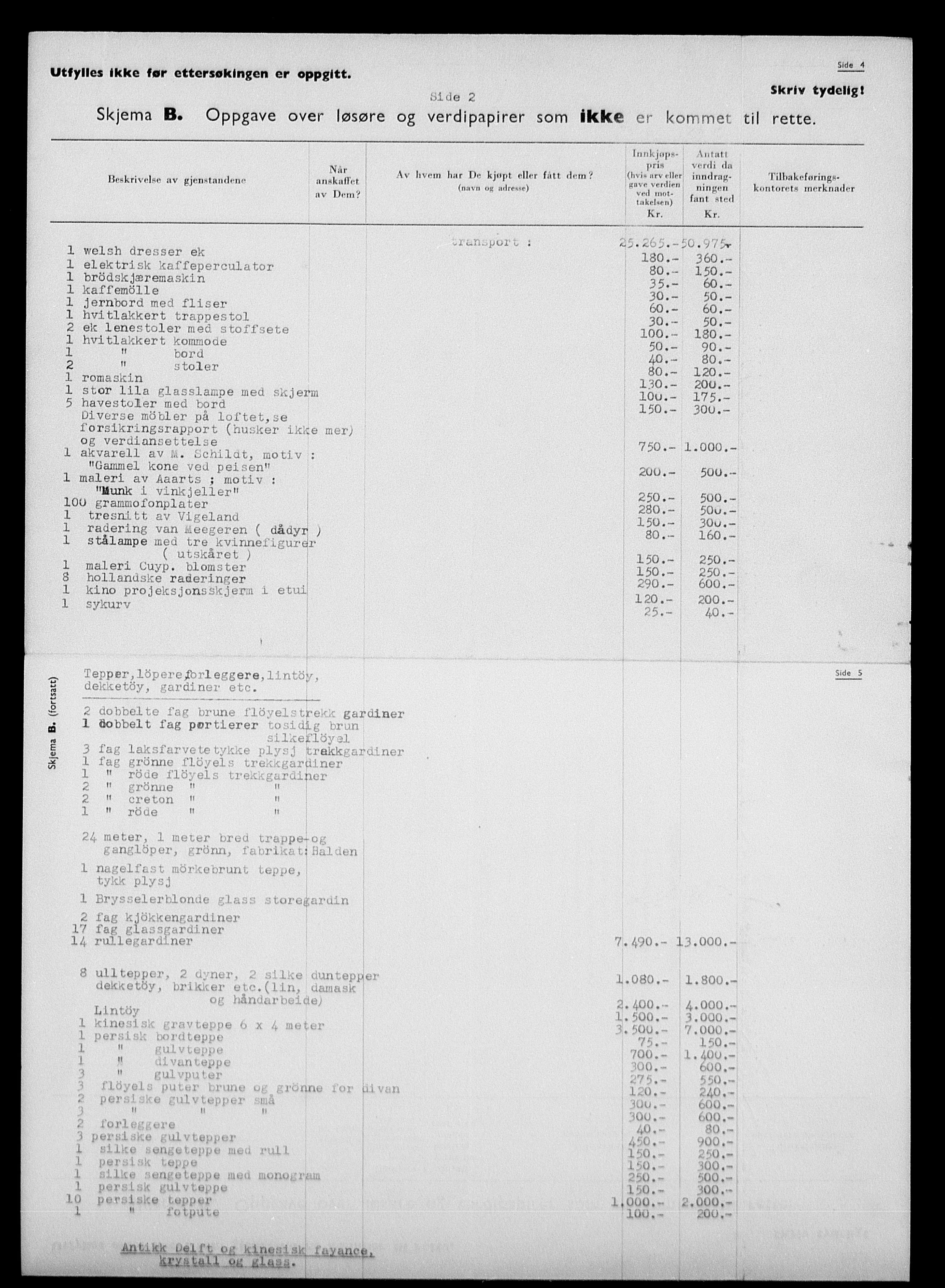 Justisdepartementet, Tilbakeføringskontoret for inndratte formuer, AV/RA-S-1564/H/Hc/Hcc/L0970: --, 1945-1947, p. 285