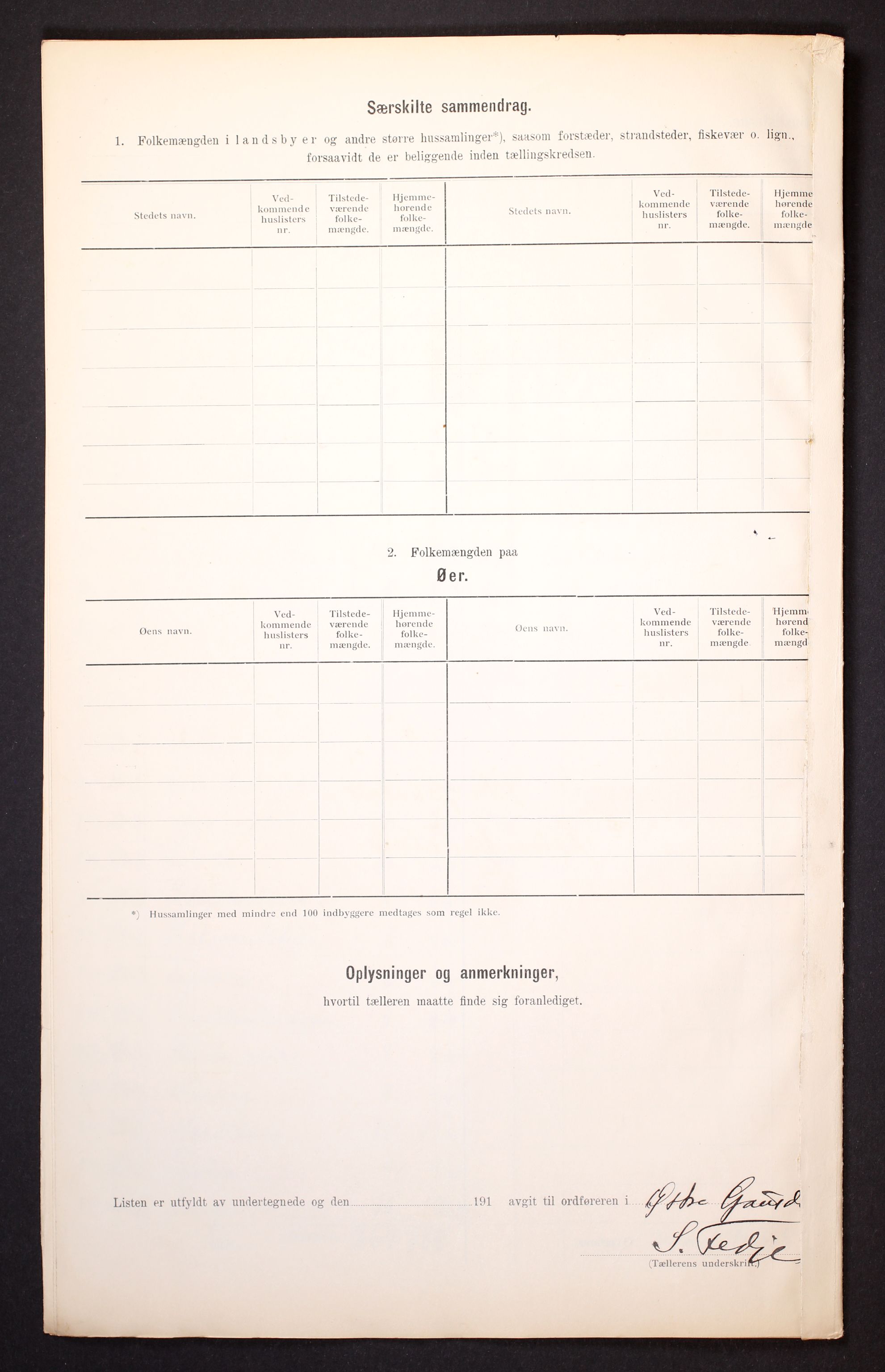 RA, 1910 census for Østre Gausdal, 1910, p. 8