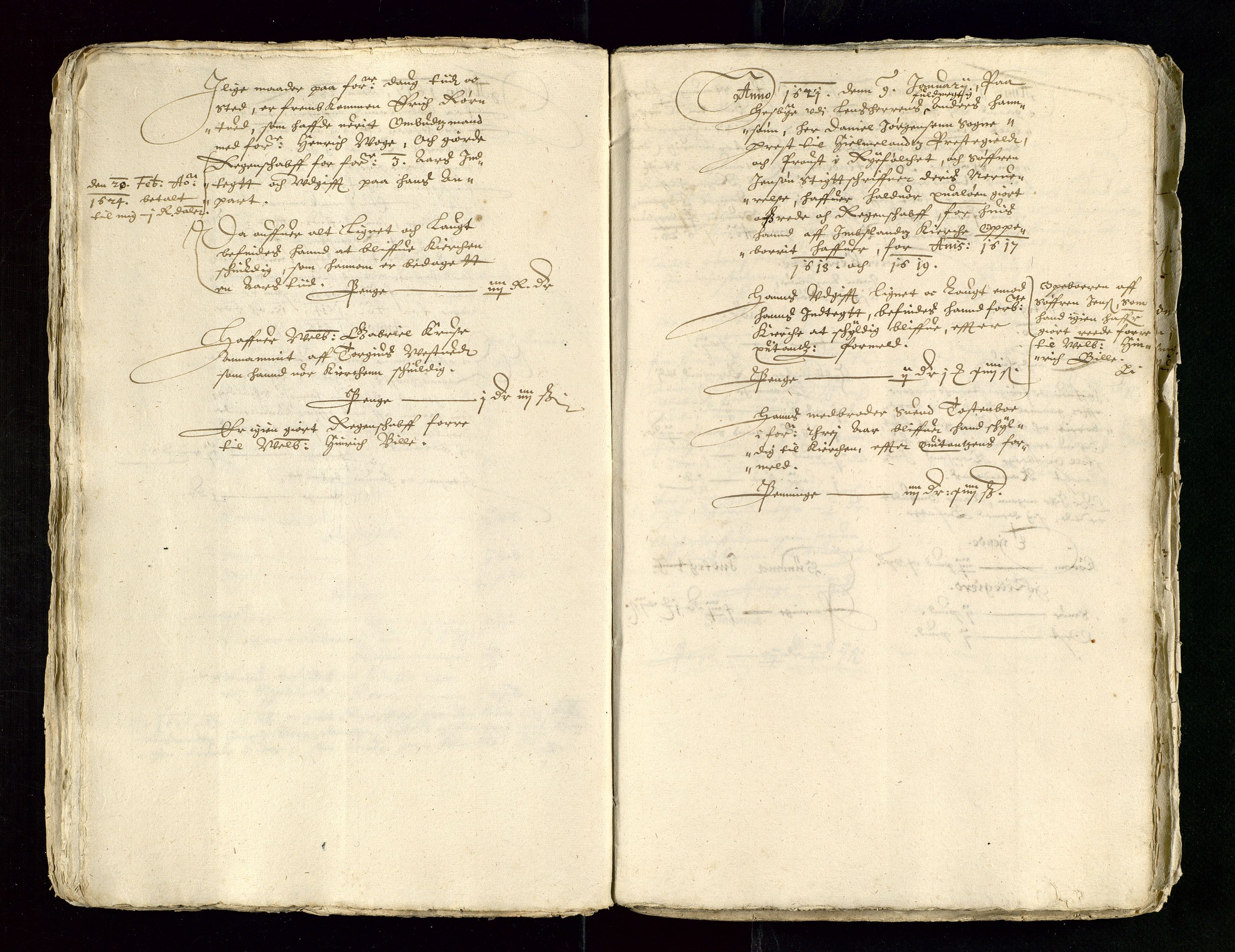 Stavanger len, AV/SAST-A-101870/Ob/L0018: Kirkeregnskaper, 1613-1632, p. 37
