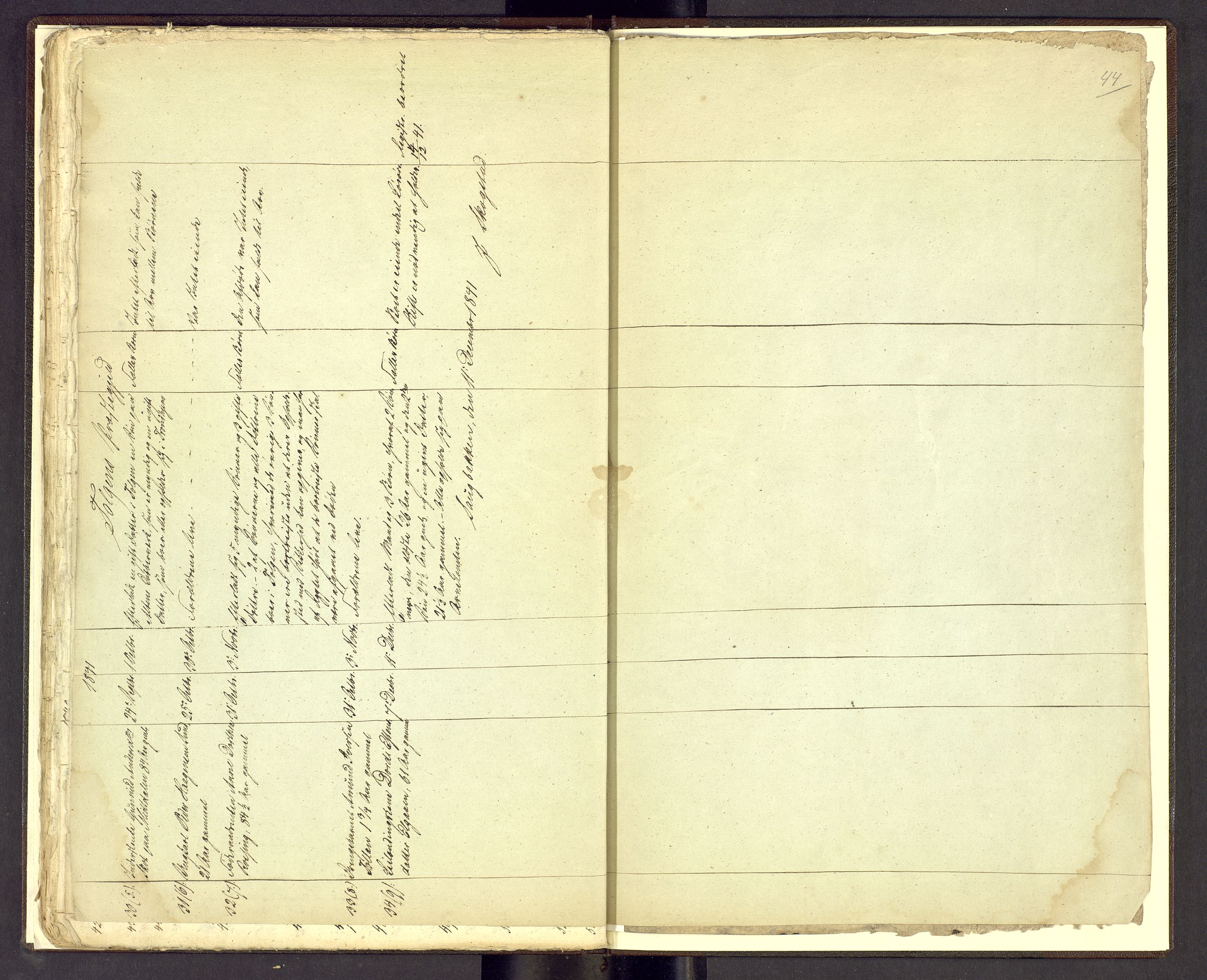 Nord-Østerdal tingrett, AV/SAH-TING-020/J/Jg/L0001/0001: Dødsfallsprotokoller / Dødsfallsprotokoll, 1837-1841