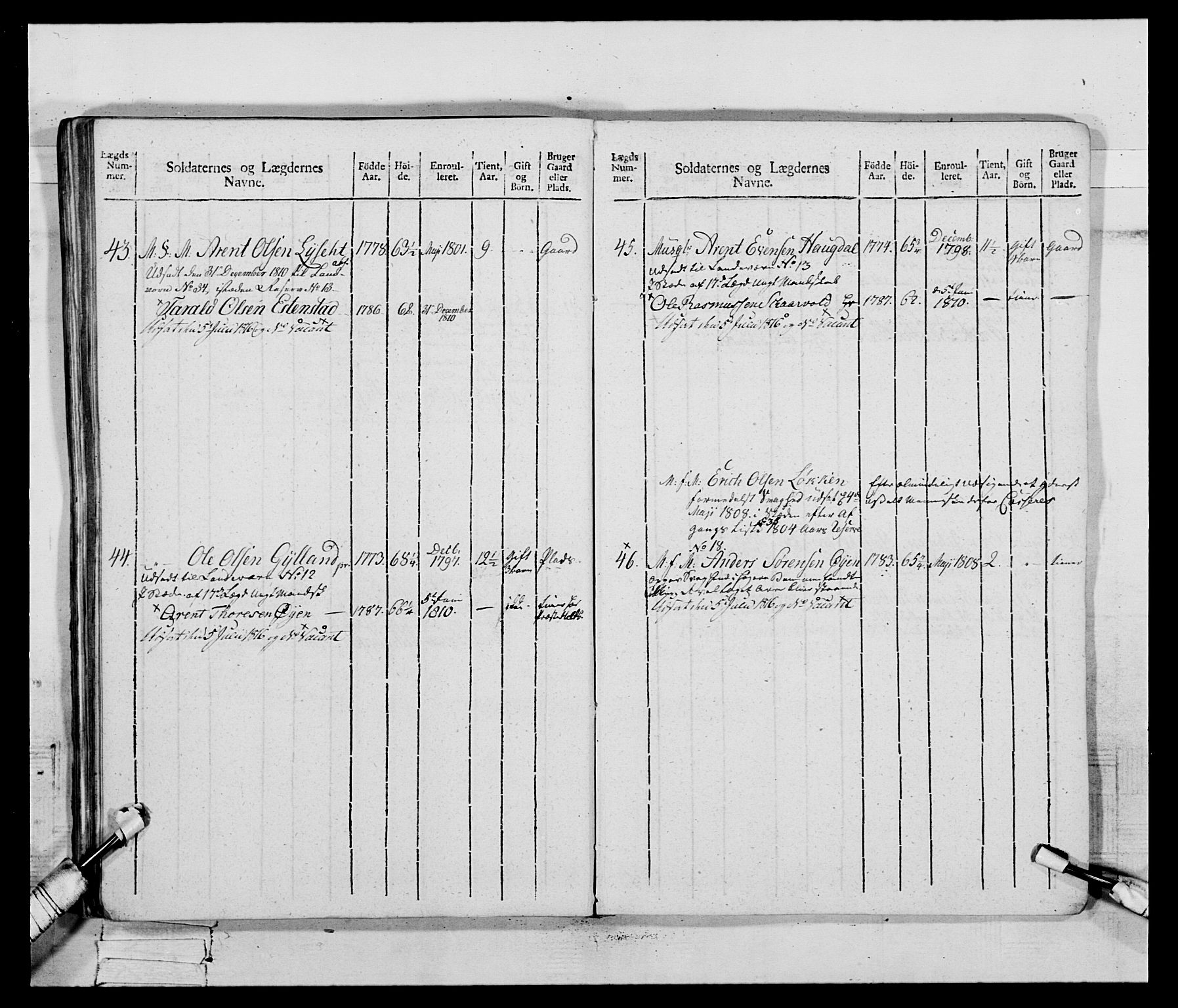 Generalitets- og kommissariatskollegiet, Det kongelige norske kommissariatskollegium, AV/RA-EA-5420/E/Eh/L0083c: 2. Trondheimske nasjonale infanteriregiment, 1810, p. 110