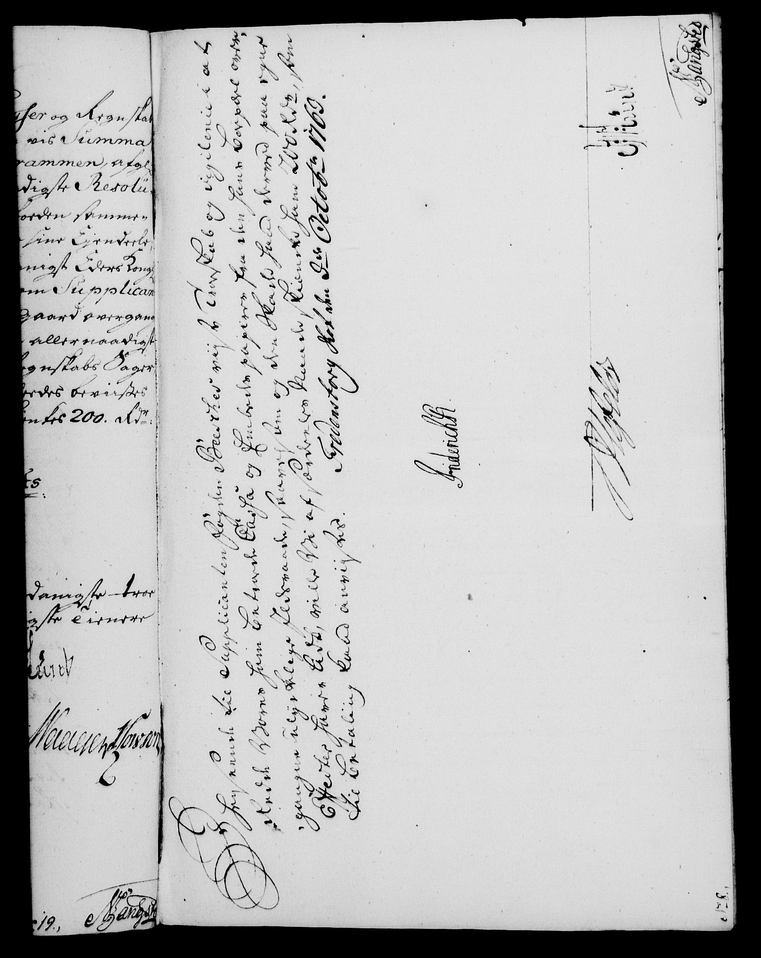 Rentekammeret, Kammerkanselliet, AV/RA-EA-3111/G/Gf/Gfa/L0045: Norsk relasjons- og resolusjonsprotokoll (merket RK 52.45), 1763, p. 430