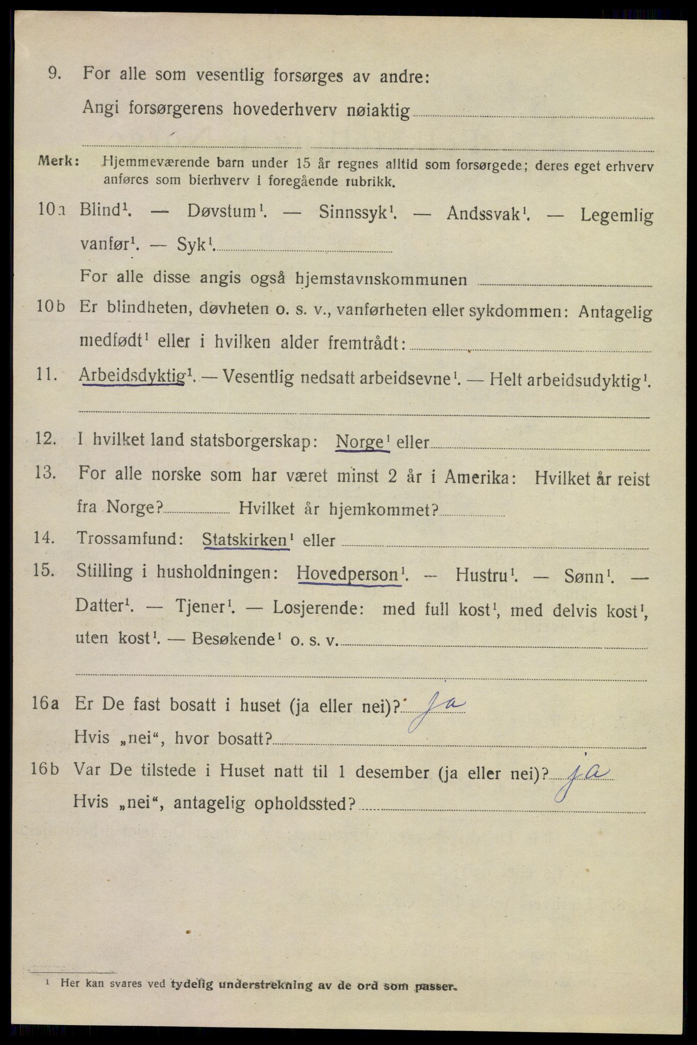 SAKO, 1920 census for Larvik, 1920, p. 13647