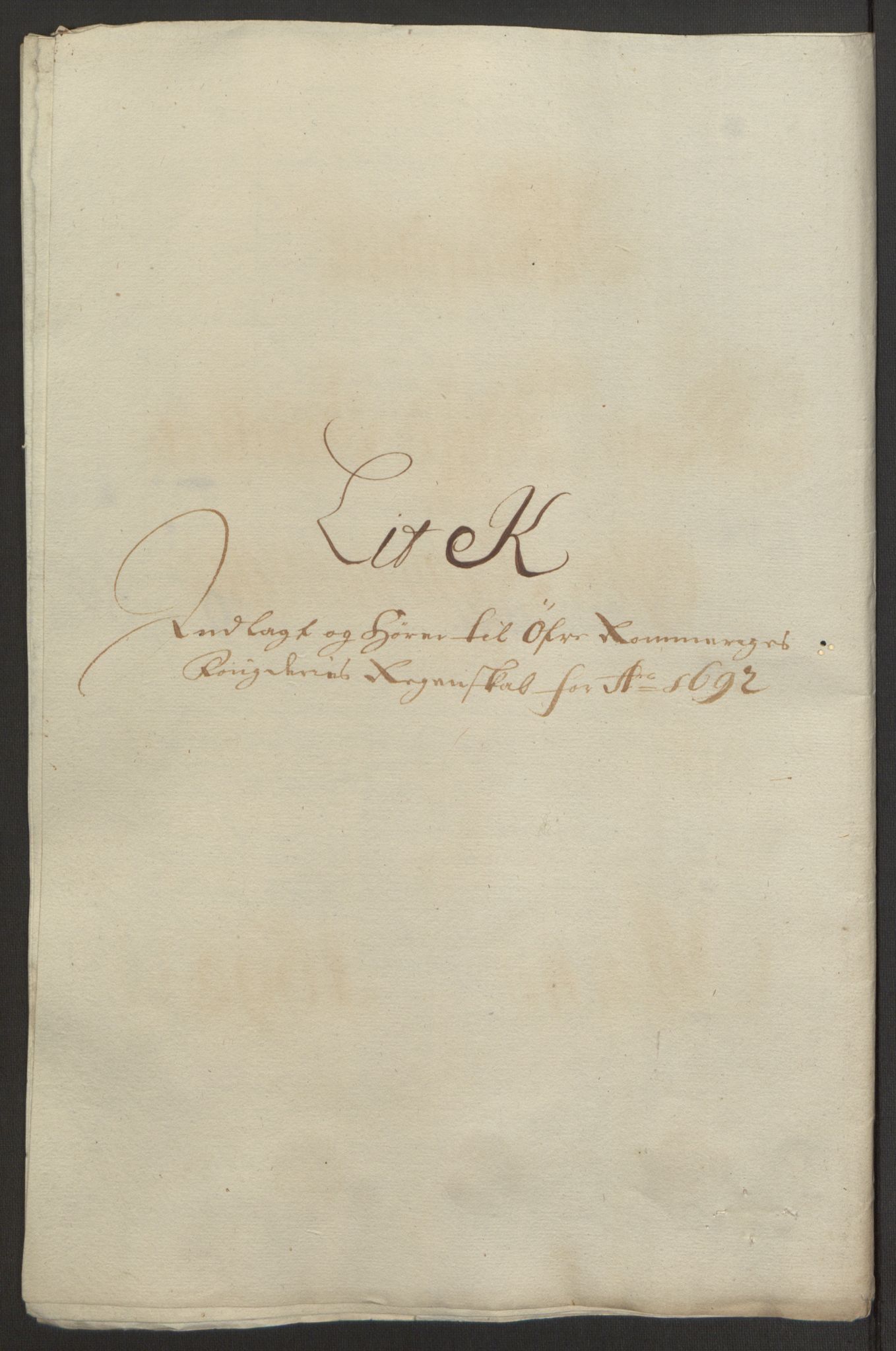 Rentekammeret inntil 1814, Reviderte regnskaper, Fogderegnskap, AV/RA-EA-4092/R12/L0704: Fogderegnskap Øvre Romerike, 1692, p. 240