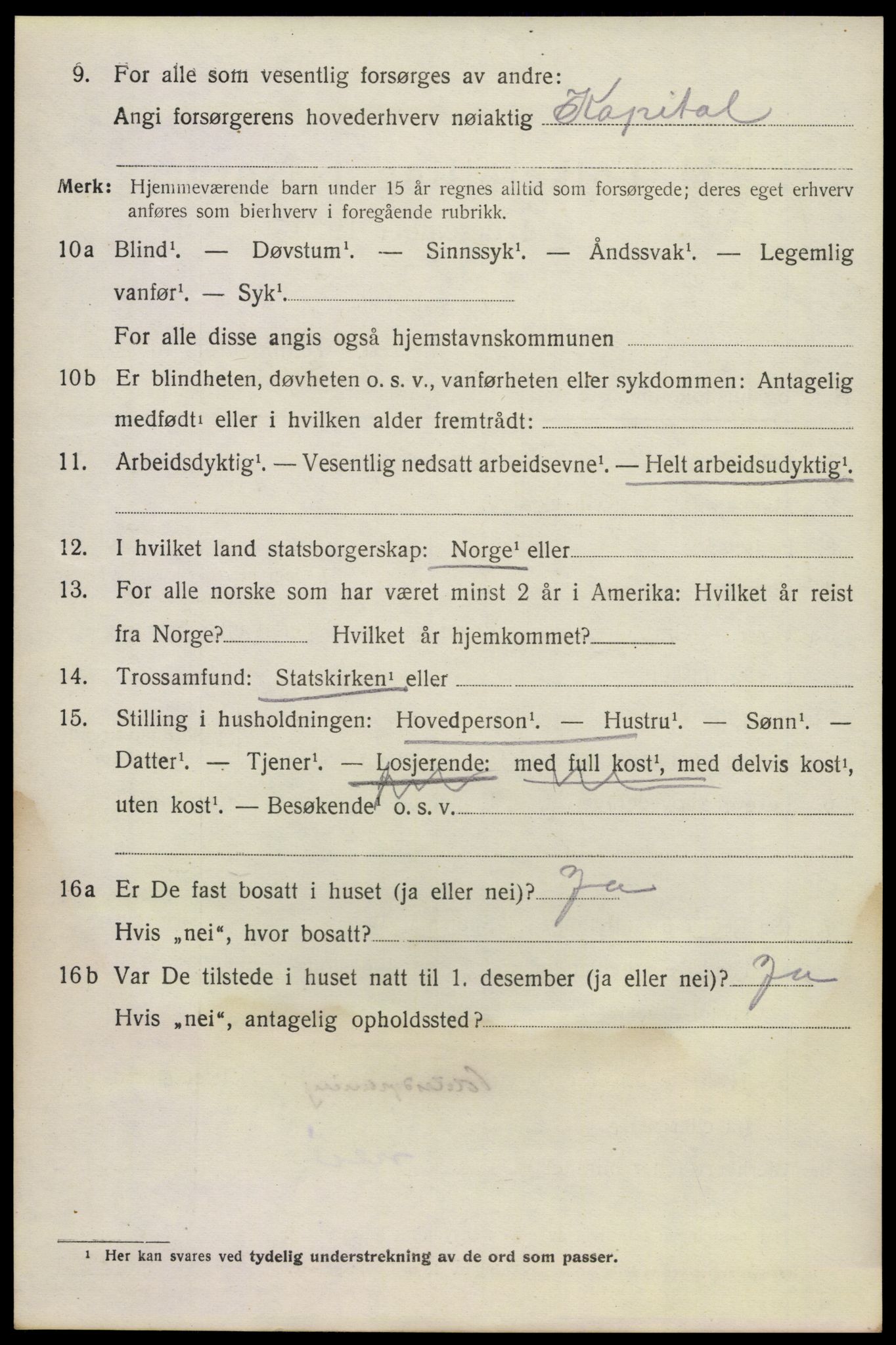 SAKO, 1920 census for Sauherad, 1920, p. 6814