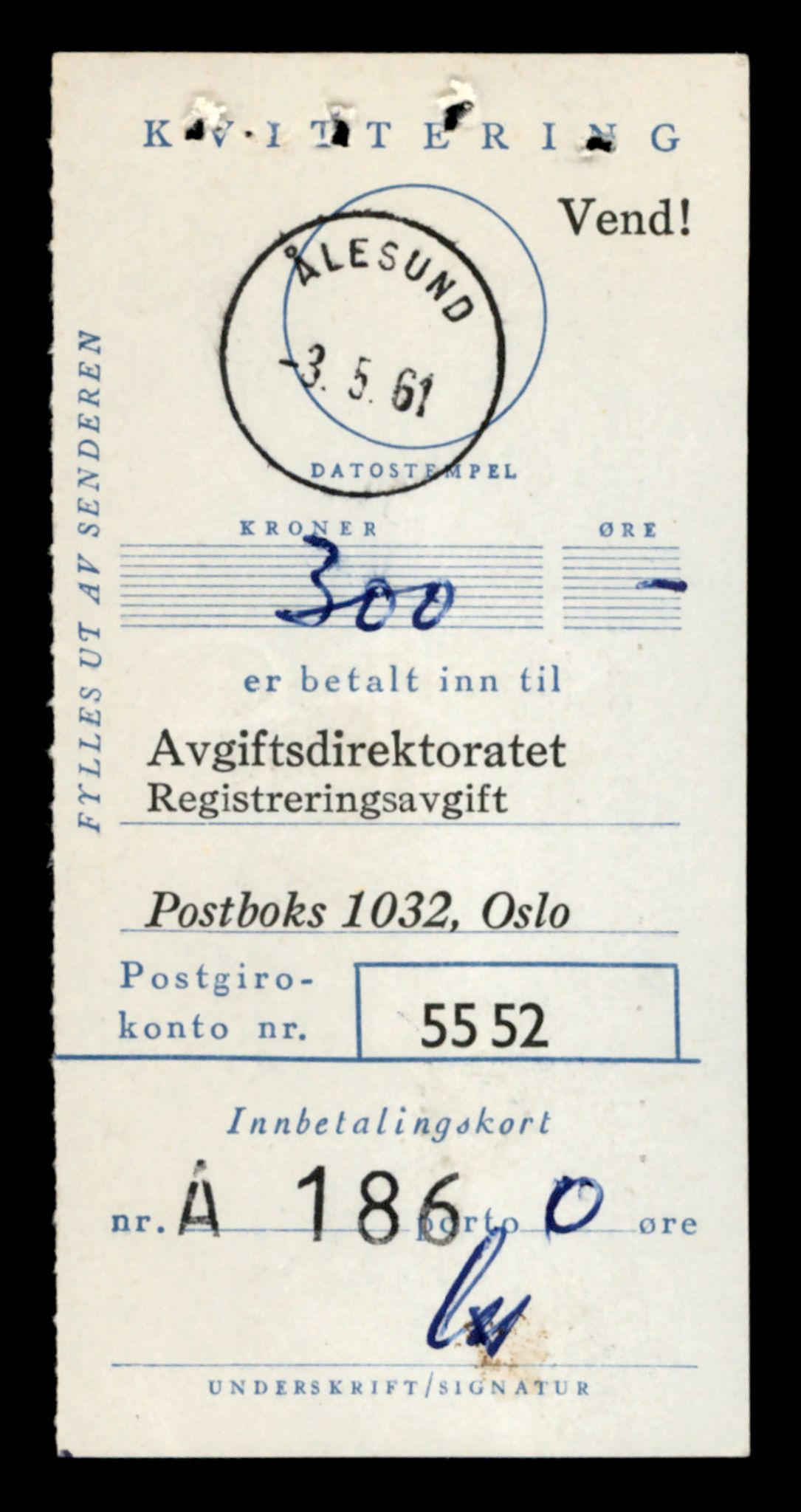 Møre og Romsdal vegkontor - Ålesund trafikkstasjon, SAT/A-4099/F/Fe/L0036: Registreringskort for kjøretøy T 12831 - T 13030, 1927-1998, p. 293