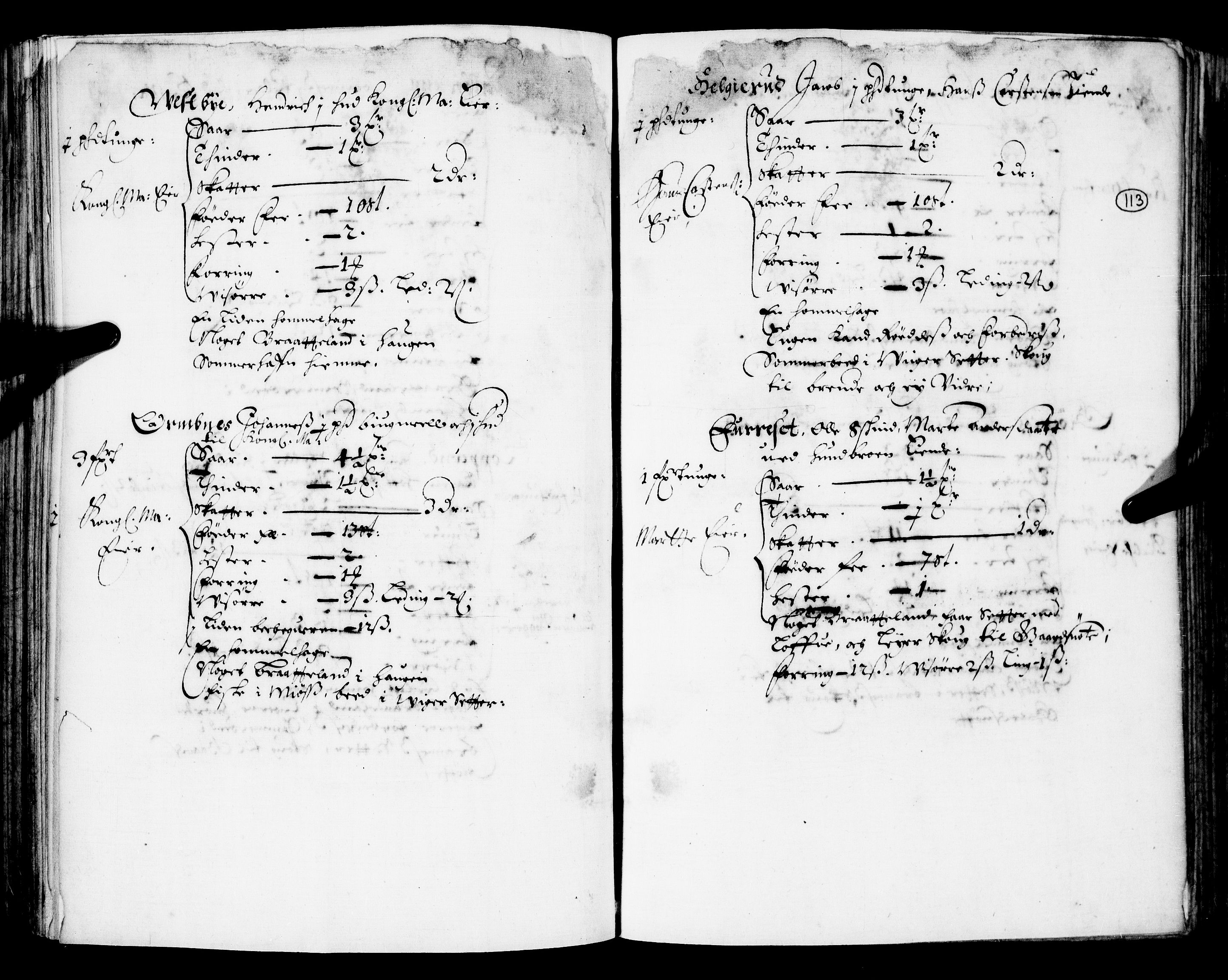 Rentekammeret inntil 1814, Realistisk ordnet avdeling, AV/RA-EA-4070/N/Nb/Nba/L0018: Hadeland og Valdres fogderi, 3. del, 1669, p. 112b-113a