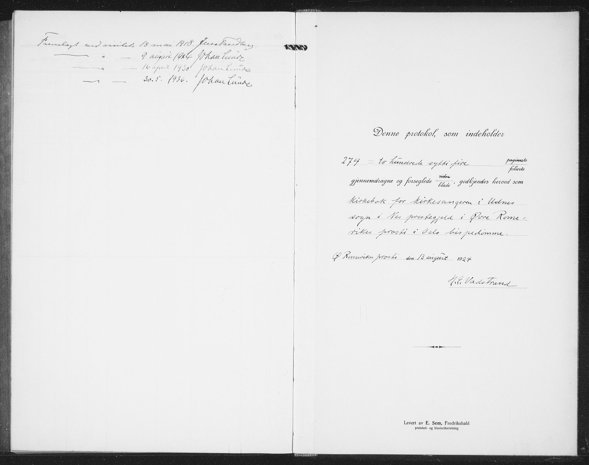 Nes prestekontor Kirkebøker, SAO/A-10410/G/Gb/L0002: Parish register (copy) no. II 2, 1918-1942