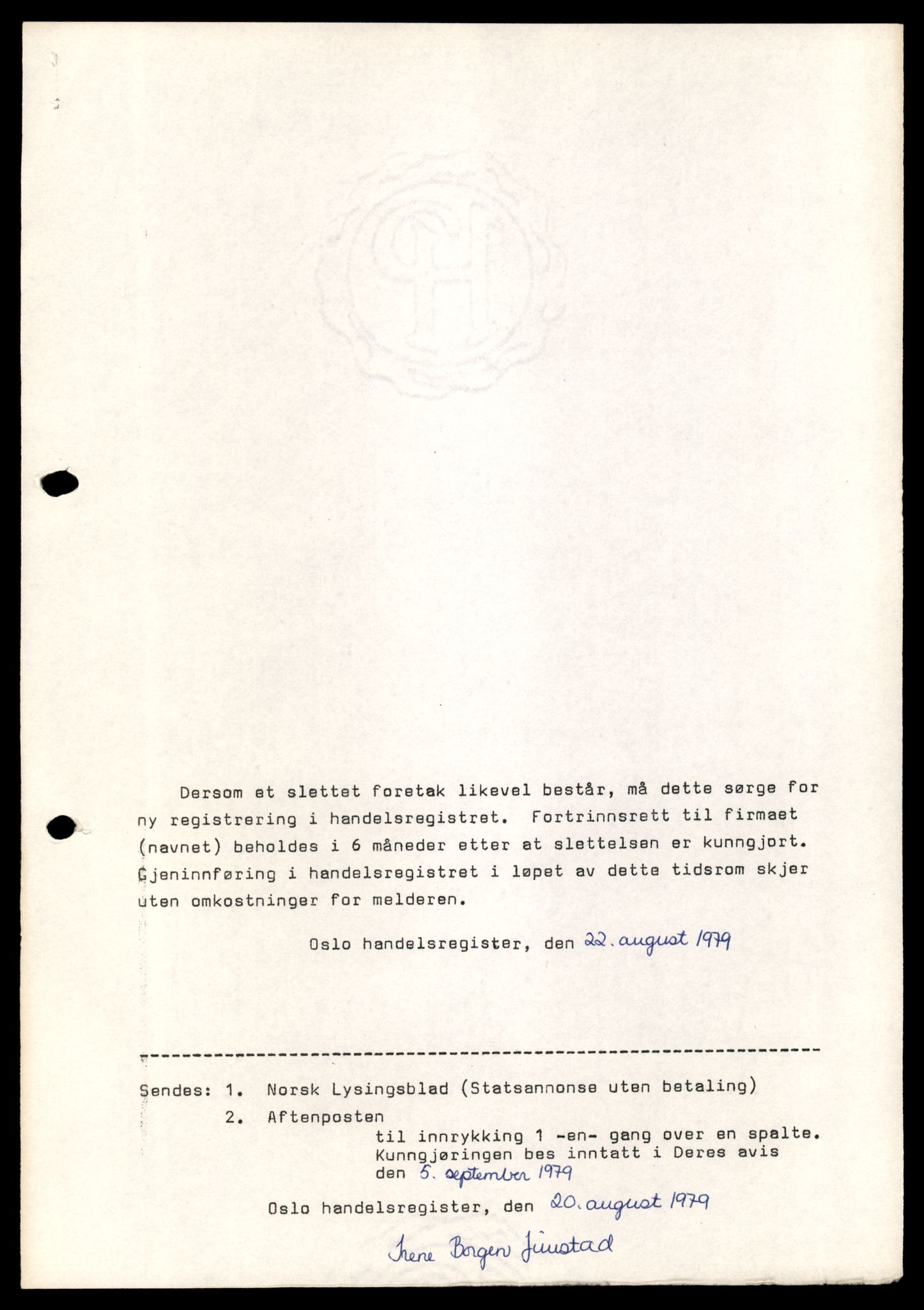 Oslo byfogd, Handelsregisteret, AV/SAT-A-10867/G/Gb/Gbb/L0126: Registreringsmeldinger, slettet etter firmalovens §24, R-Sc, 1978-1979, p. 15