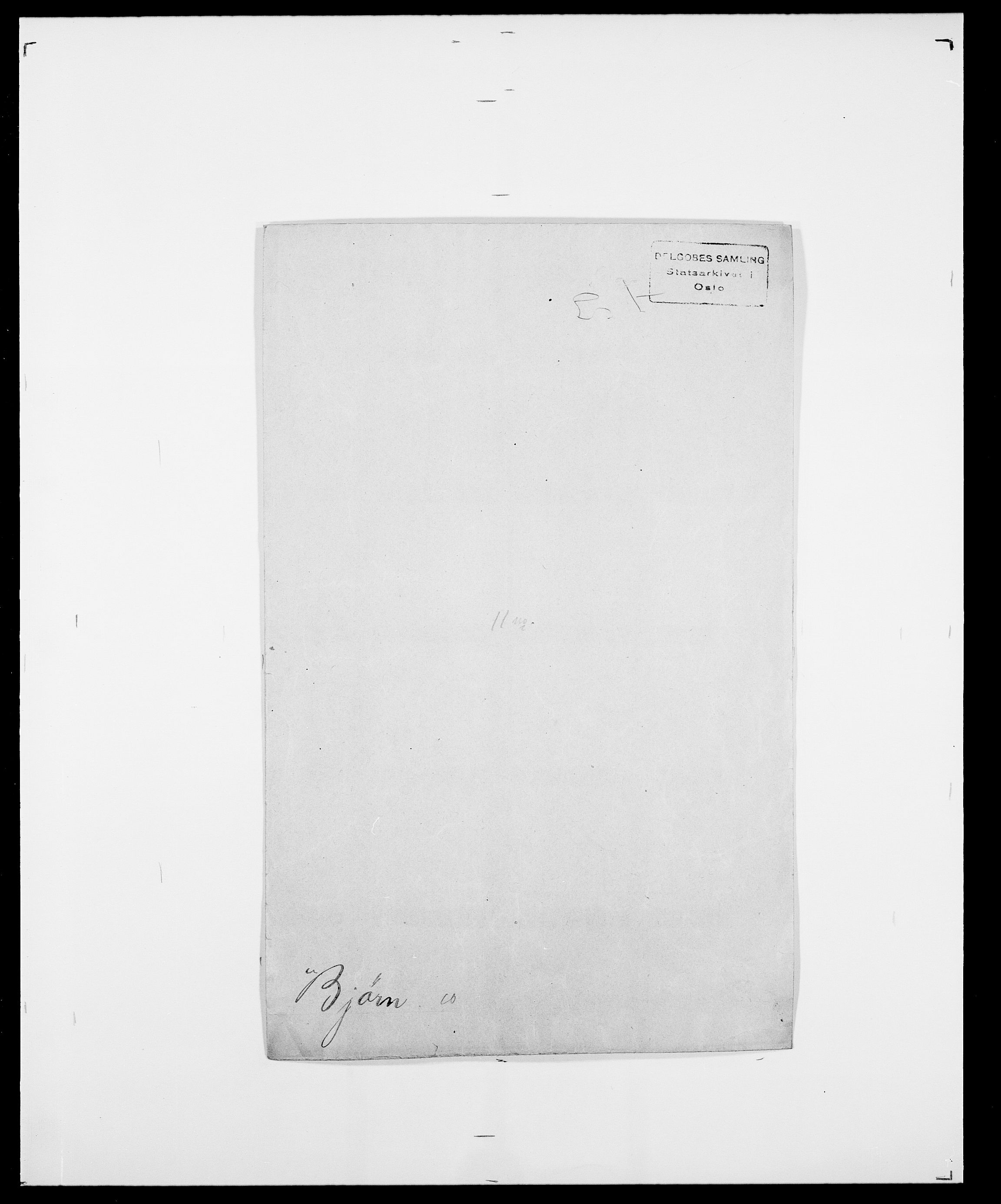 Delgobe, Charles Antoine - samling, SAO/PAO-0038/D/Da/L0004: Bergendahl - Blære, p. 448