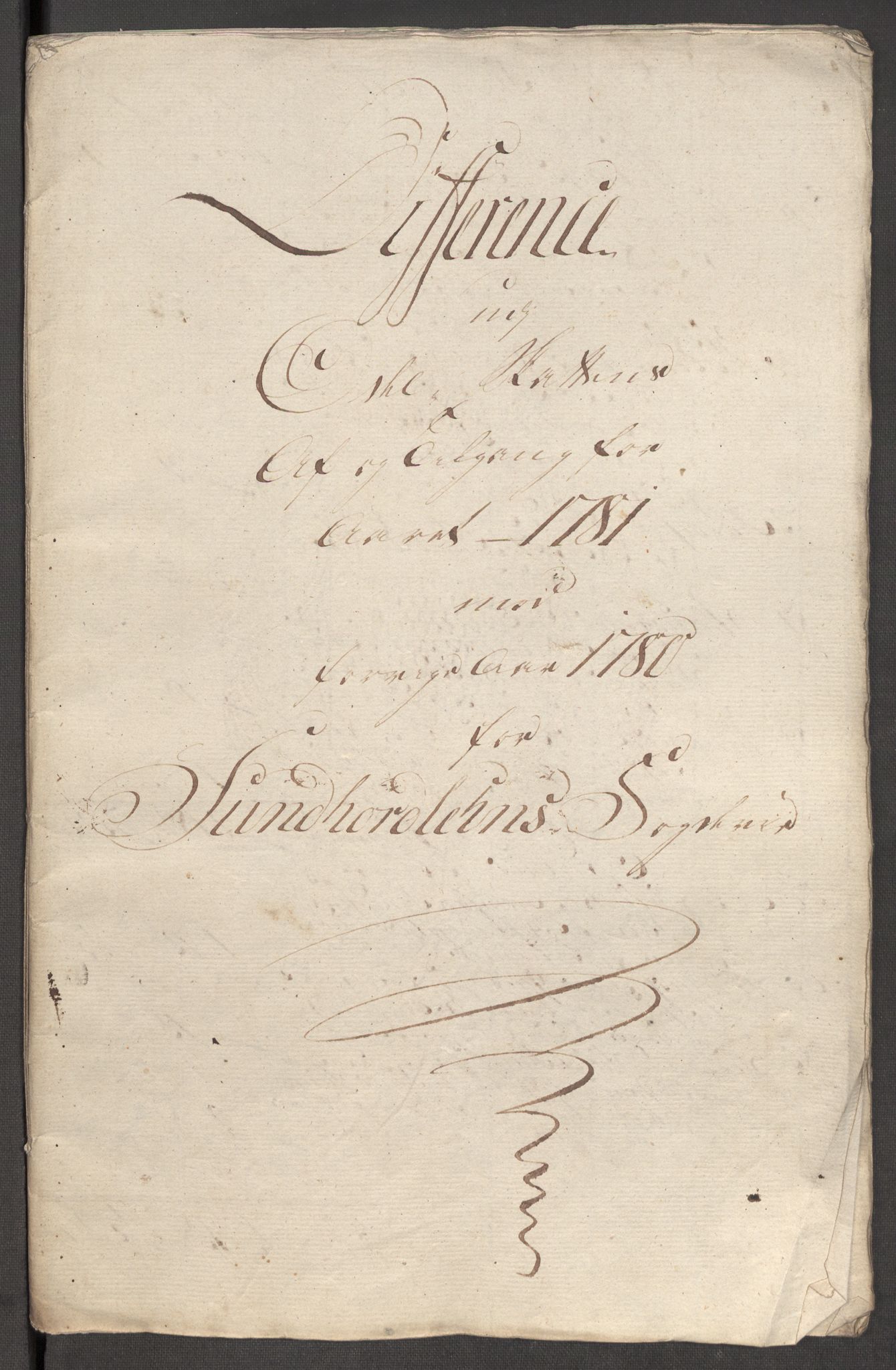 Rentekammeret inntil 1814, Reviderte regnskaper, Fogderegnskap, AV/RA-EA-4092/R48/L3097: Fogderegnskap Sunnhordland og Hardanger, 1781, p. 352