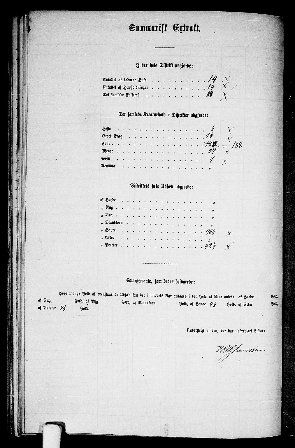 RA, 1865 census for Stord, 1865, p. 94