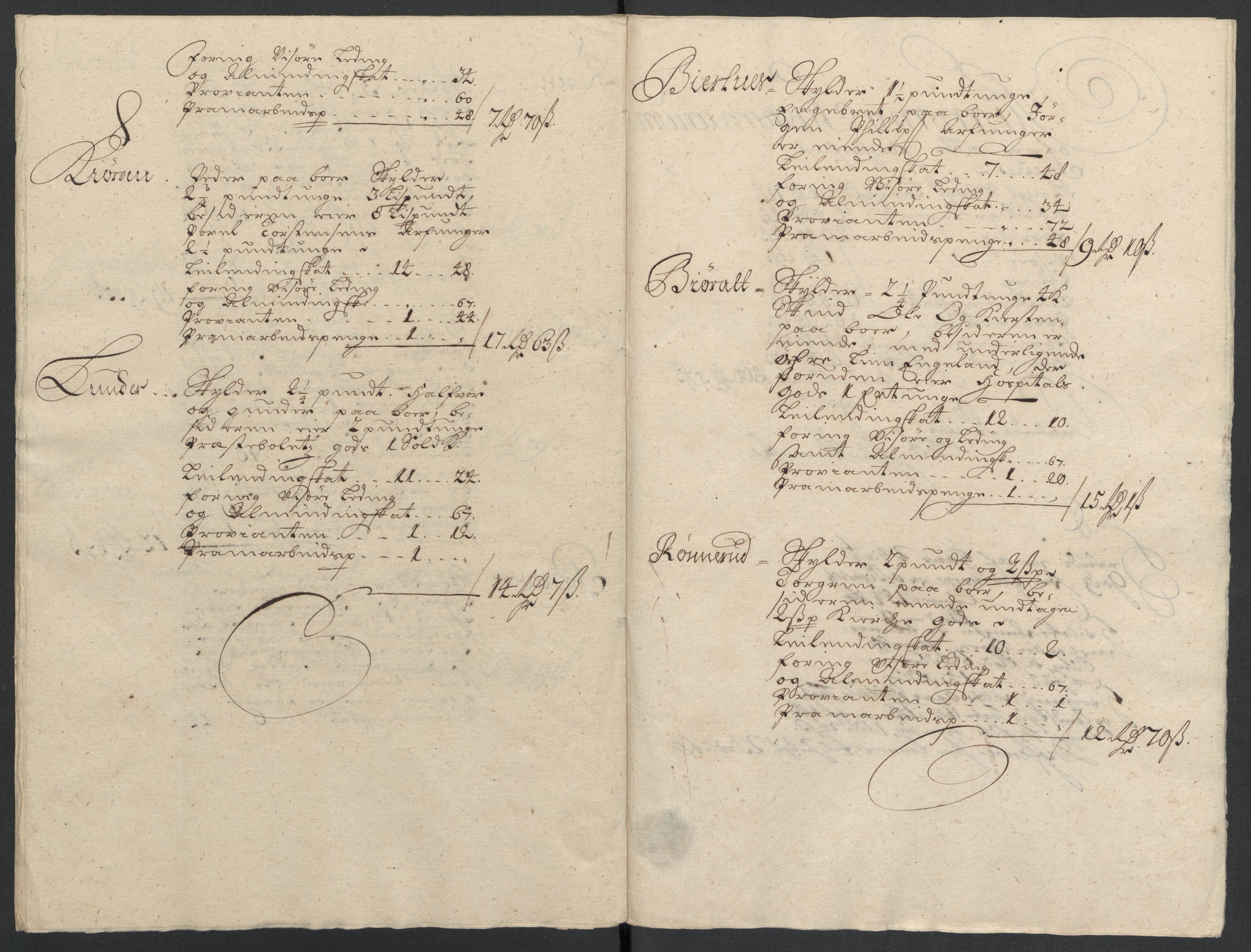 Rentekammeret inntil 1814, Reviderte regnskaper, Fogderegnskap, RA/EA-4092/R18/L1305: Fogderegnskap Hadeland, Toten og Valdres, 1707-1708, p. 282