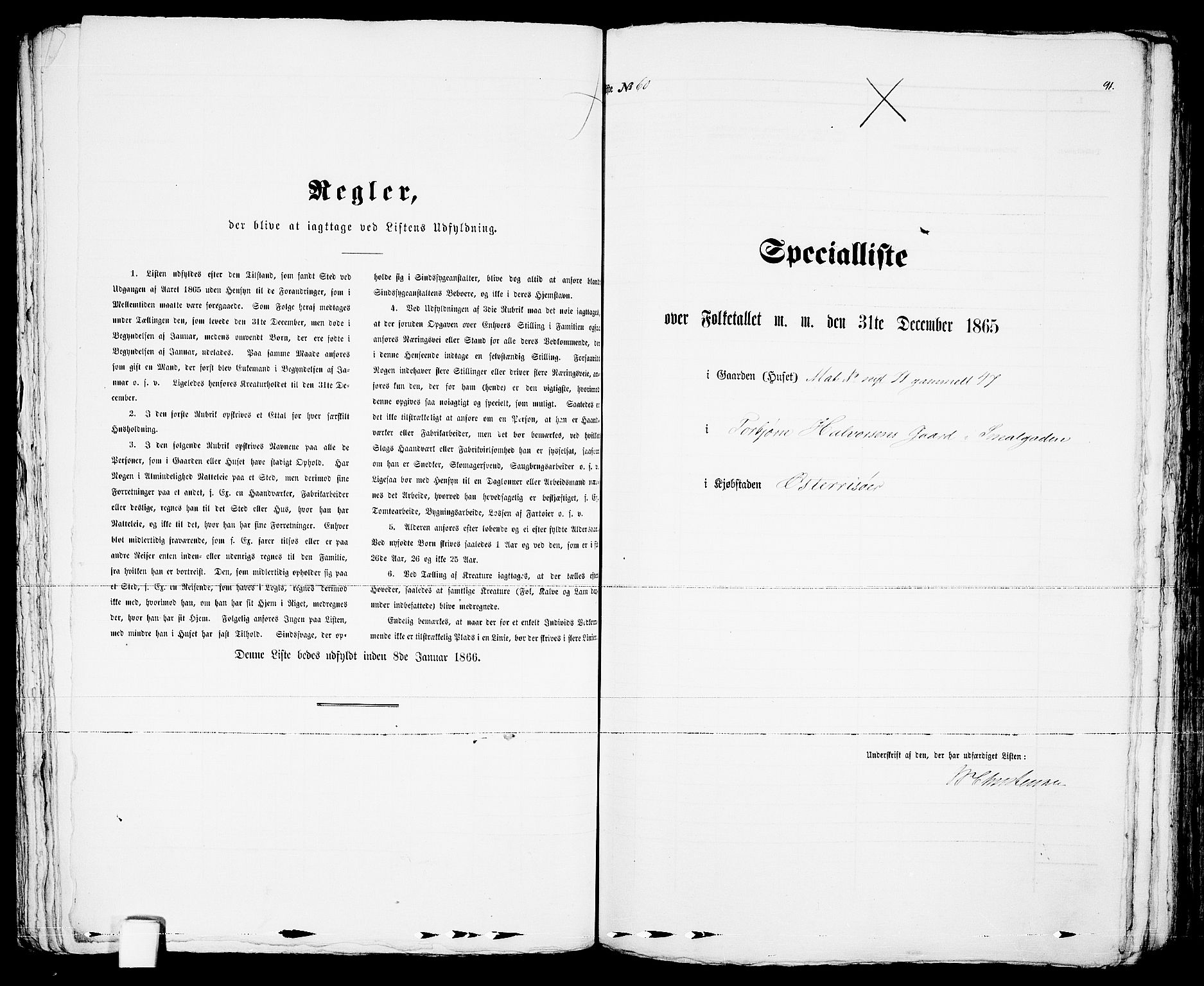 RA, 1865 census for Risør/Risør, 1865, p. 127