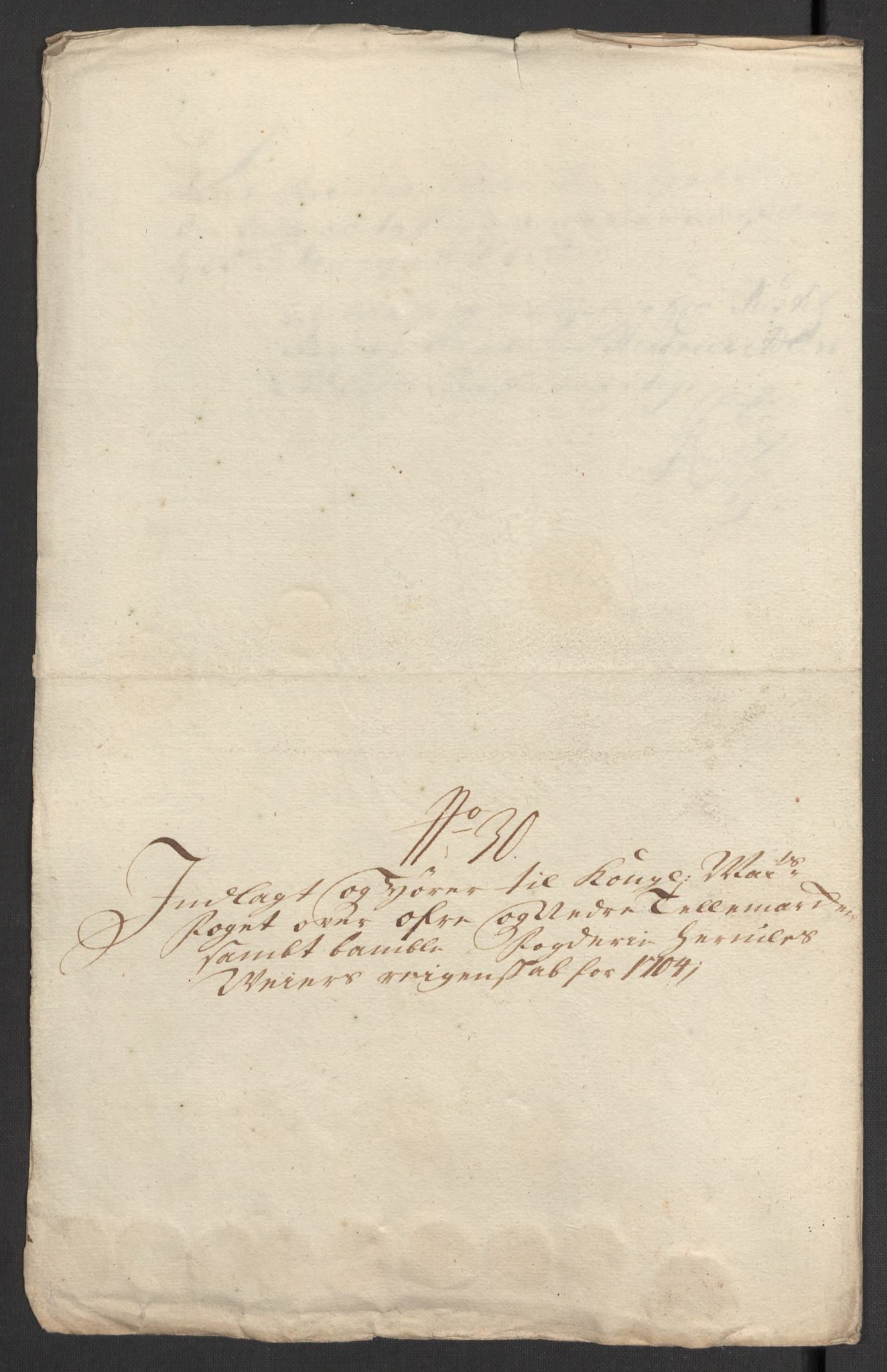 Rentekammeret inntil 1814, Reviderte regnskaper, Fogderegnskap, AV/RA-EA-4092/R36/L2112: Fogderegnskap Øvre og Nedre Telemark og Bamble, 1704, p. 212