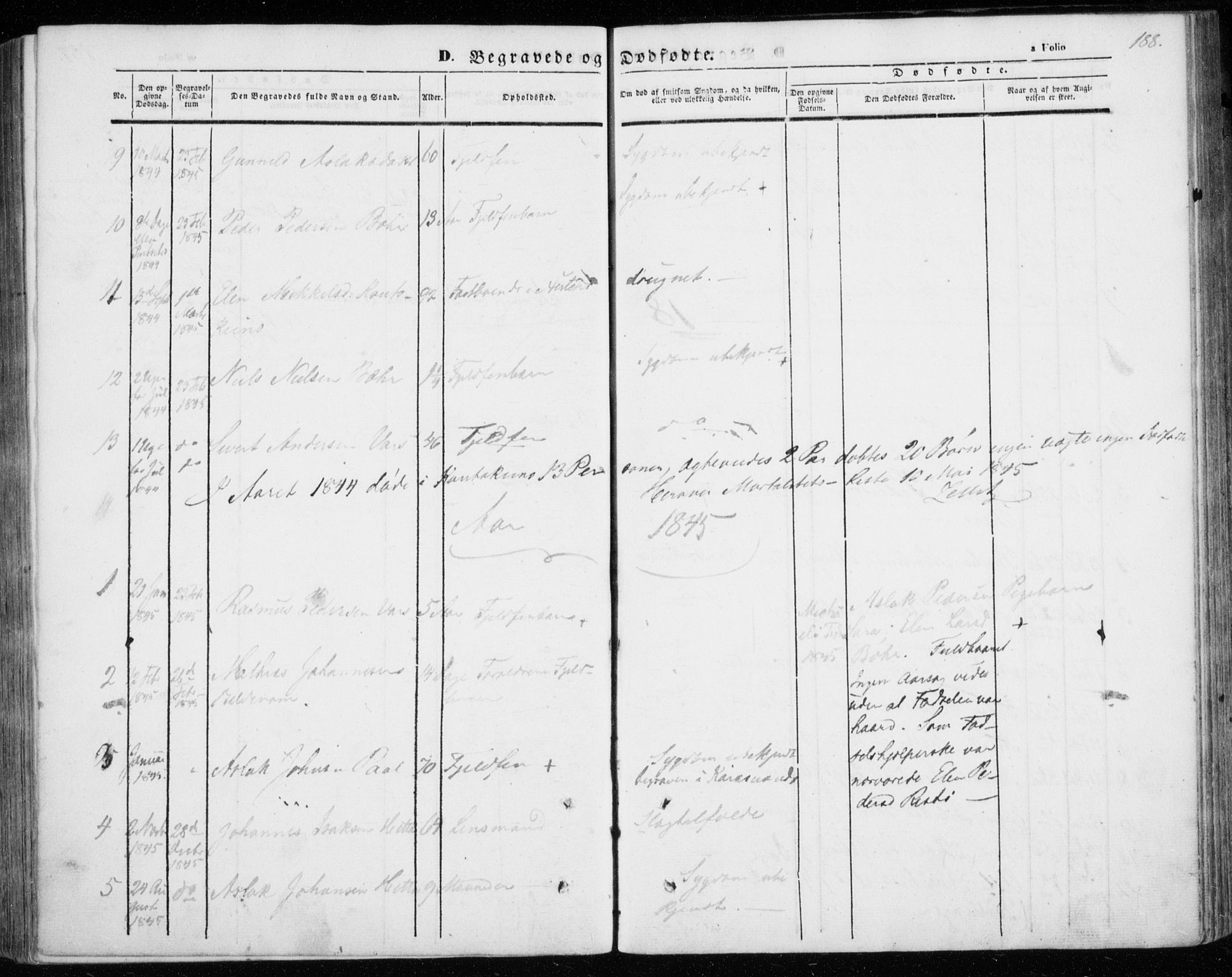 Kautokeino sokneprestembete, SATØ/S-1340/H/Ha/L0002.kirke: Parish register (official) no. 2, 1843-1861, p. 188