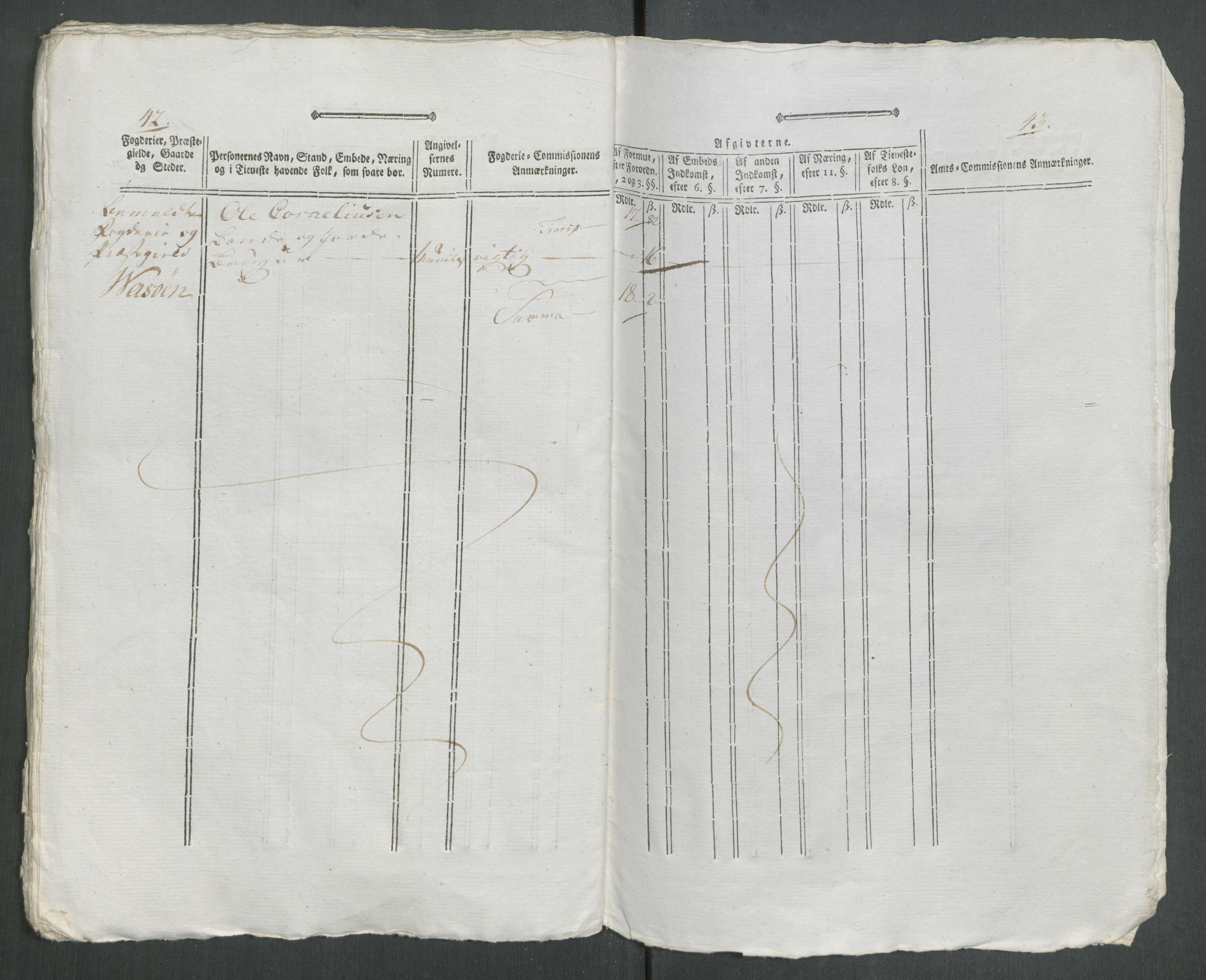 Rentekammeret inntil 1814, Reviderte regnskaper, Mindre regnskaper, AV/RA-EA-4068/Rf/Rfe/L0057: Ytre og Indre Sogn fogderi, 1789, p. 354