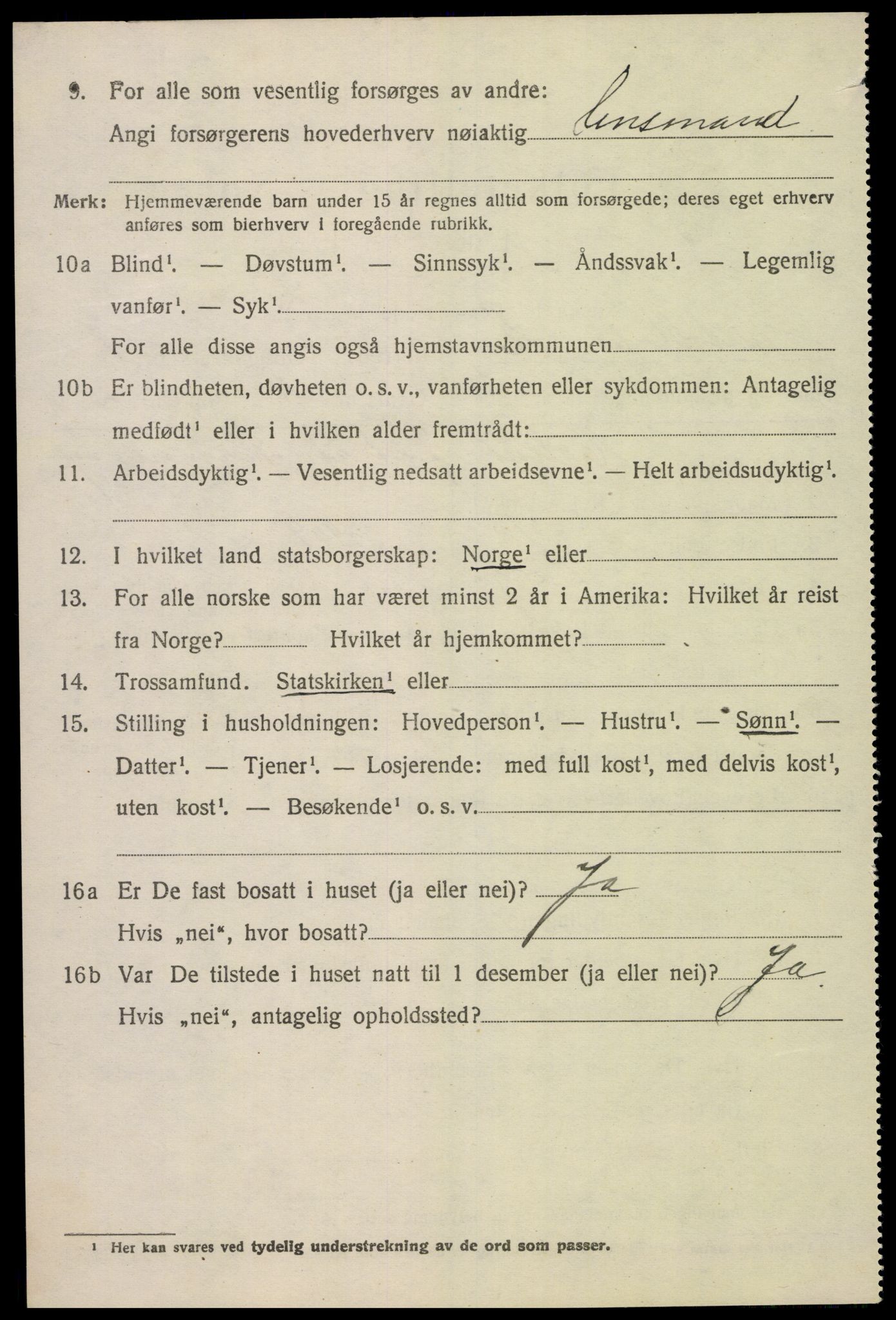 SAK, 1920 census for Eide, 1920, p. 659