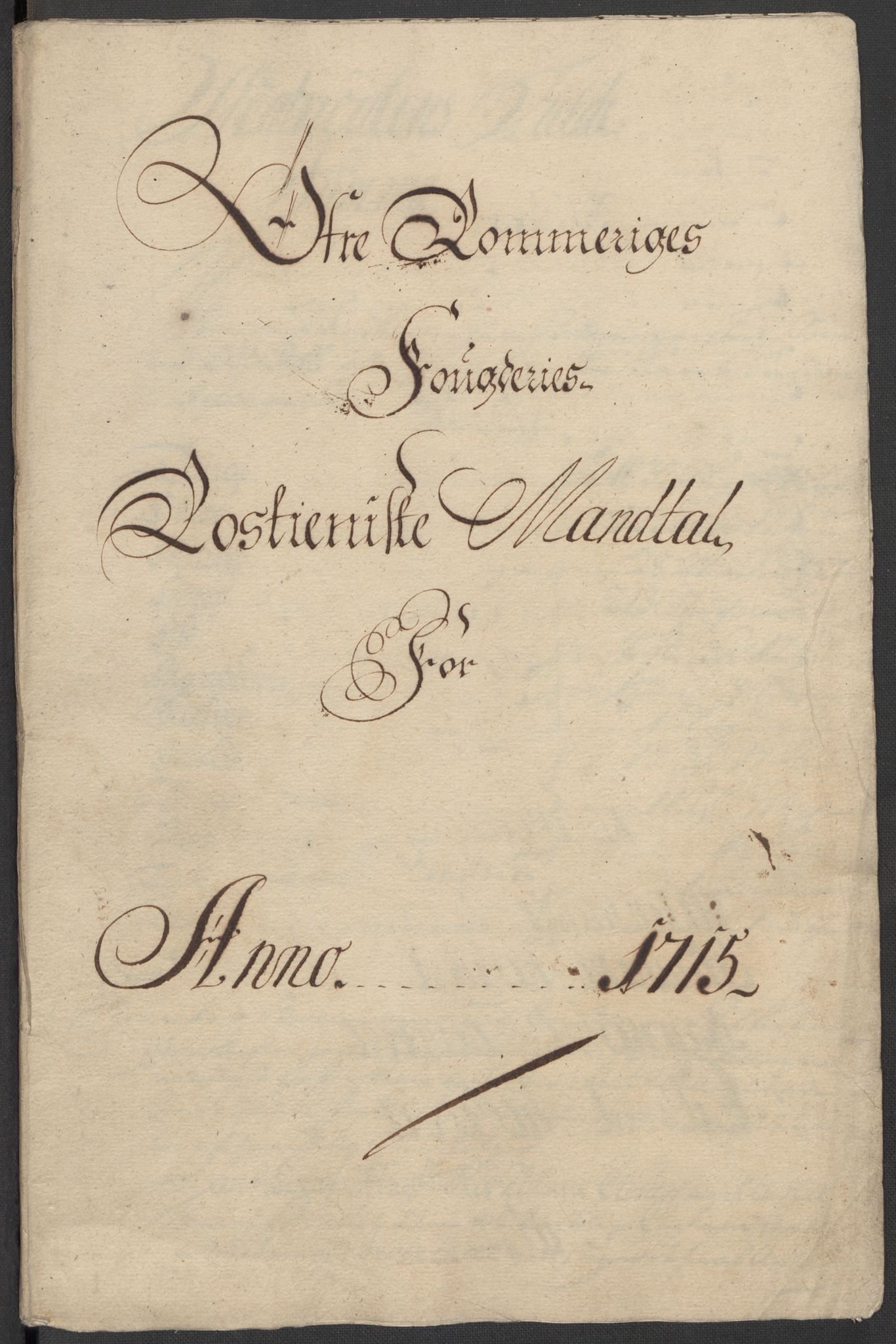 Rentekammeret inntil 1814, Reviderte regnskaper, Fogderegnskap, AV/RA-EA-4092/R12/L0724: Fogderegnskap Øvre Romerike, 1715, p. 126