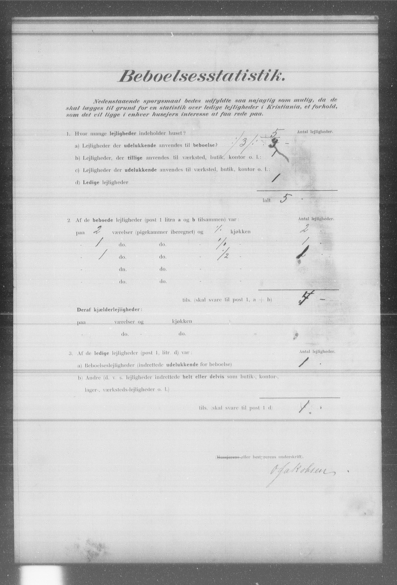 OBA, Municipal Census 1902 for Kristiania, 1902, p. 8012