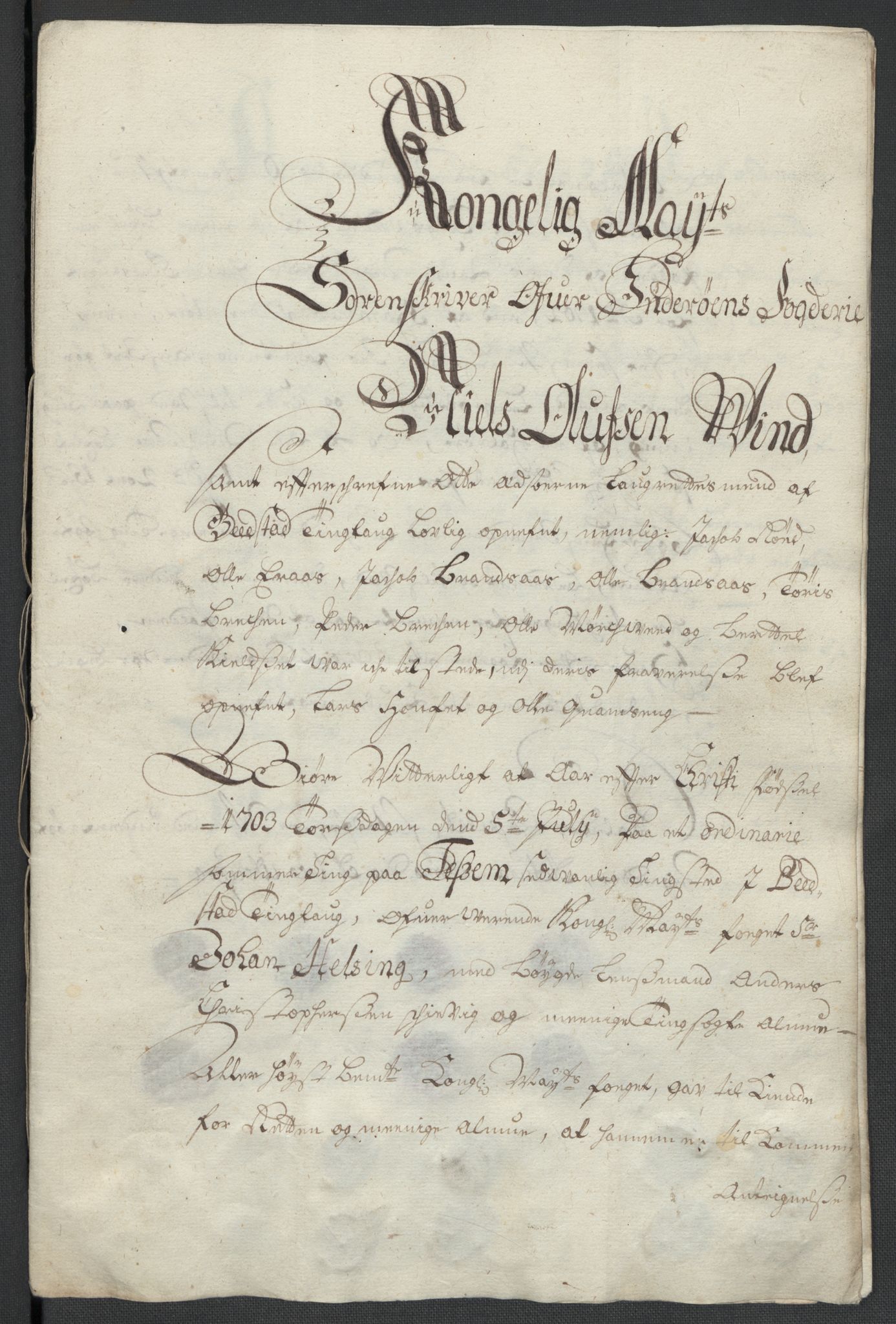 Rentekammeret inntil 1814, Reviderte regnskaper, Fogderegnskap, AV/RA-EA-4092/R63/L4312: Fogderegnskap Inderøy, 1701-1702, p. 394