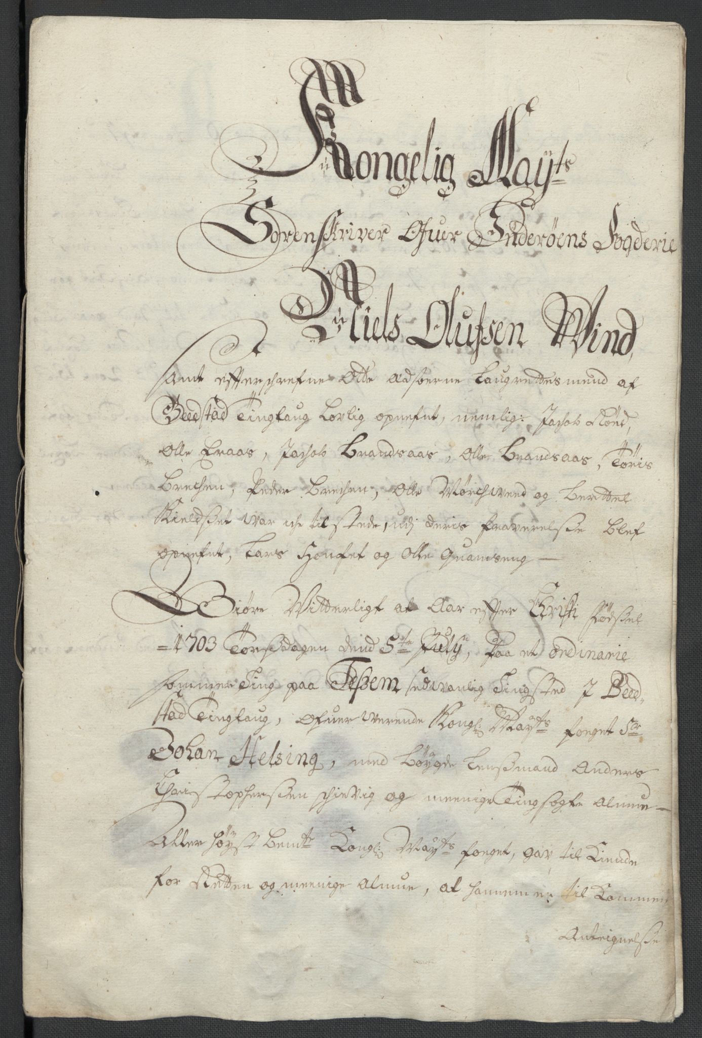 Rentekammeret inntil 1814, Reviderte regnskaper, Fogderegnskap, RA/EA-4092/R63/L4312: Fogderegnskap Inderøy, 1701-1702, p. 394