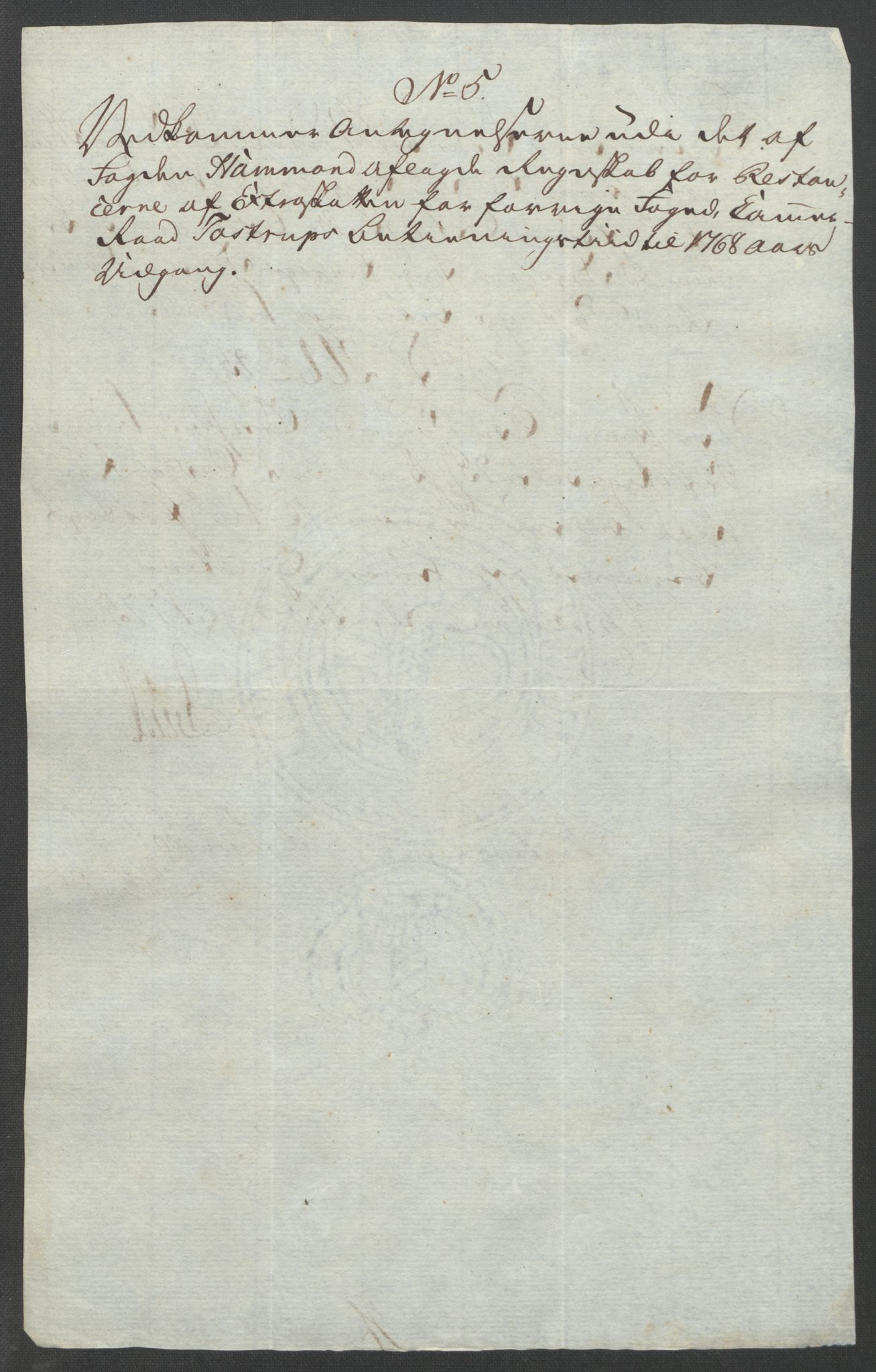 Rentekammeret inntil 1814, Reviderte regnskaper, Fogderegnskap, AV/RA-EA-4092/R45/L2704: Ekstraskatten Lista og Mandal, 1762-1768, p. 450