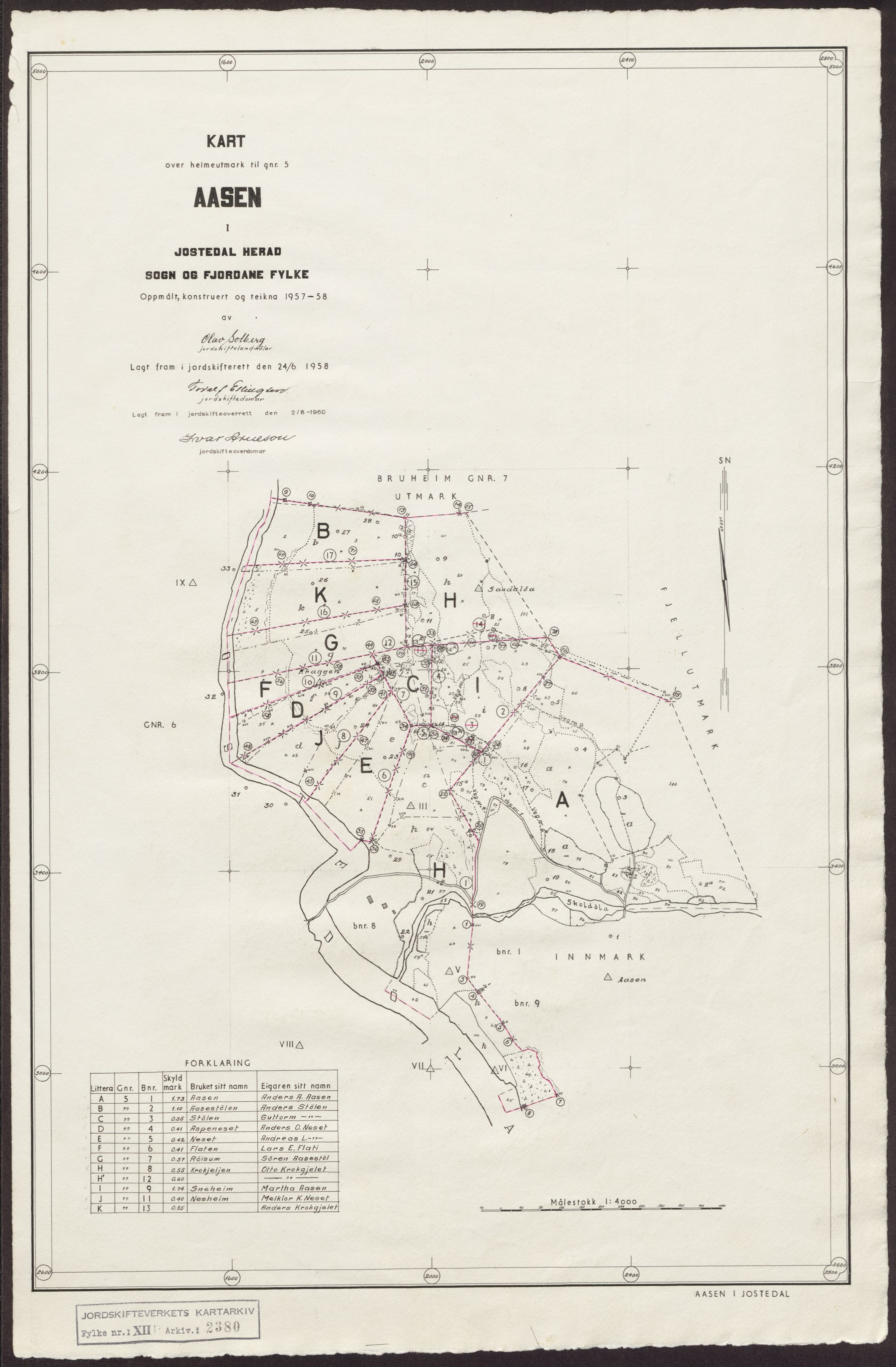 Jordskifteverkets kartarkiv, AV/RA-S-3929/T, 1859-1988, p. 2912