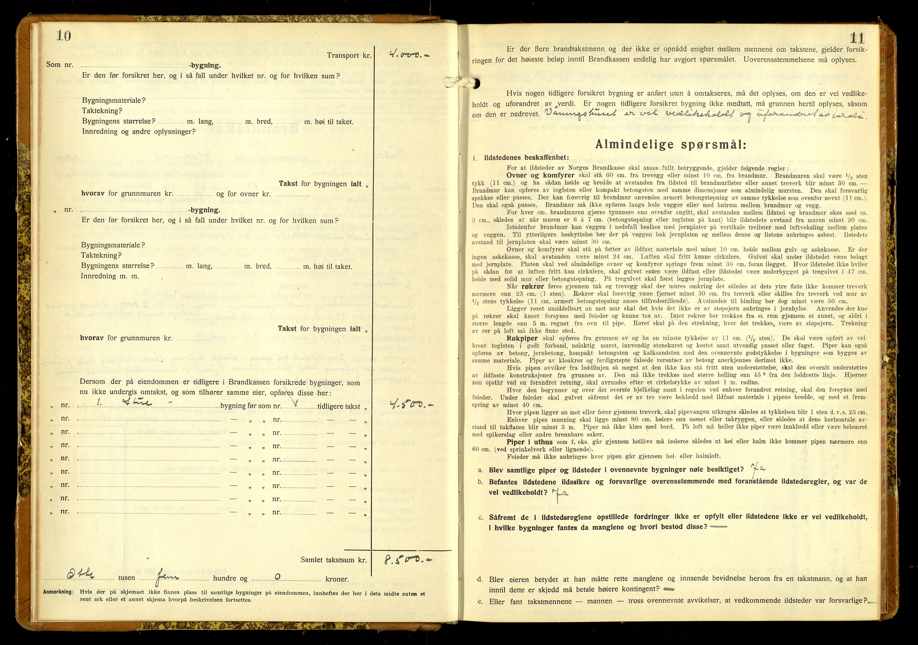 Norges Brannkasse, Våler, Hedmark, AV/SAH-NBRANV-019/F/L0026: Branntakstprotokoll, 1936-1938