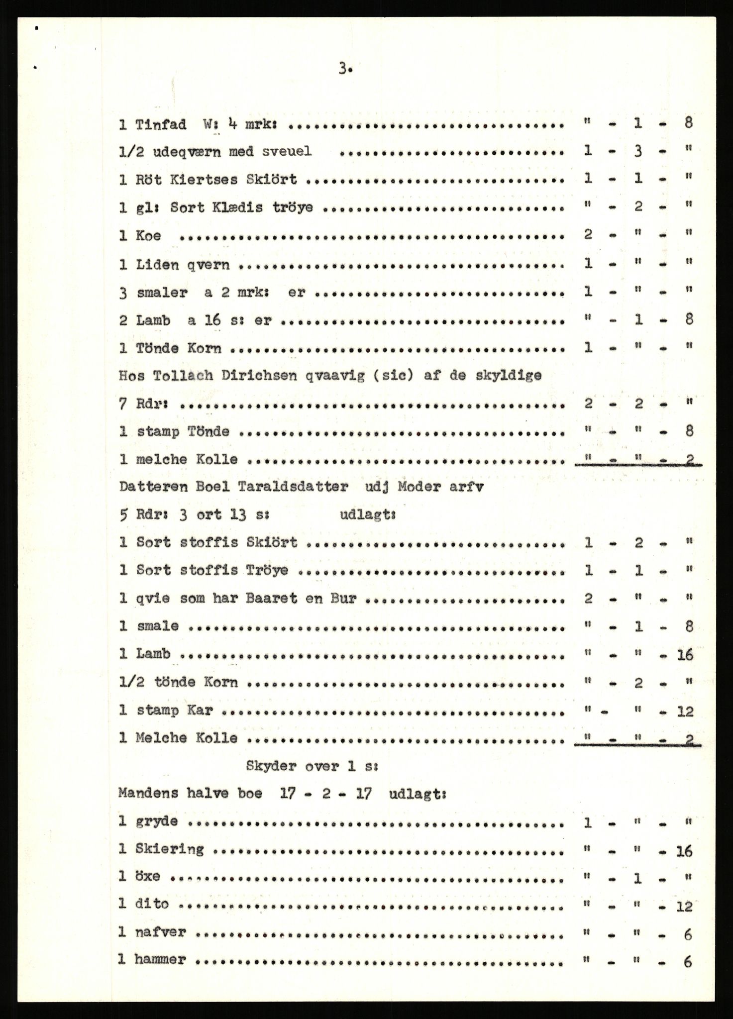 Statsarkivet i Stavanger, AV/SAST-A-101971/03/Y/Yj/L0100: Avskrifter sortert etter gårdsnavn: Ålgård - Årsland, 1750-1930, p. 235