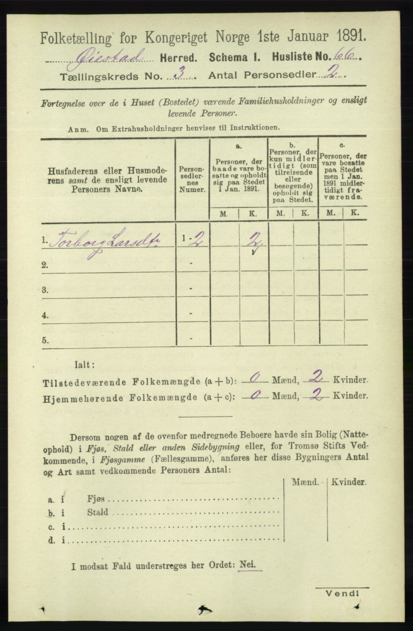 RA, 1891 census for 0920 Øyestad, 1891, p. 904