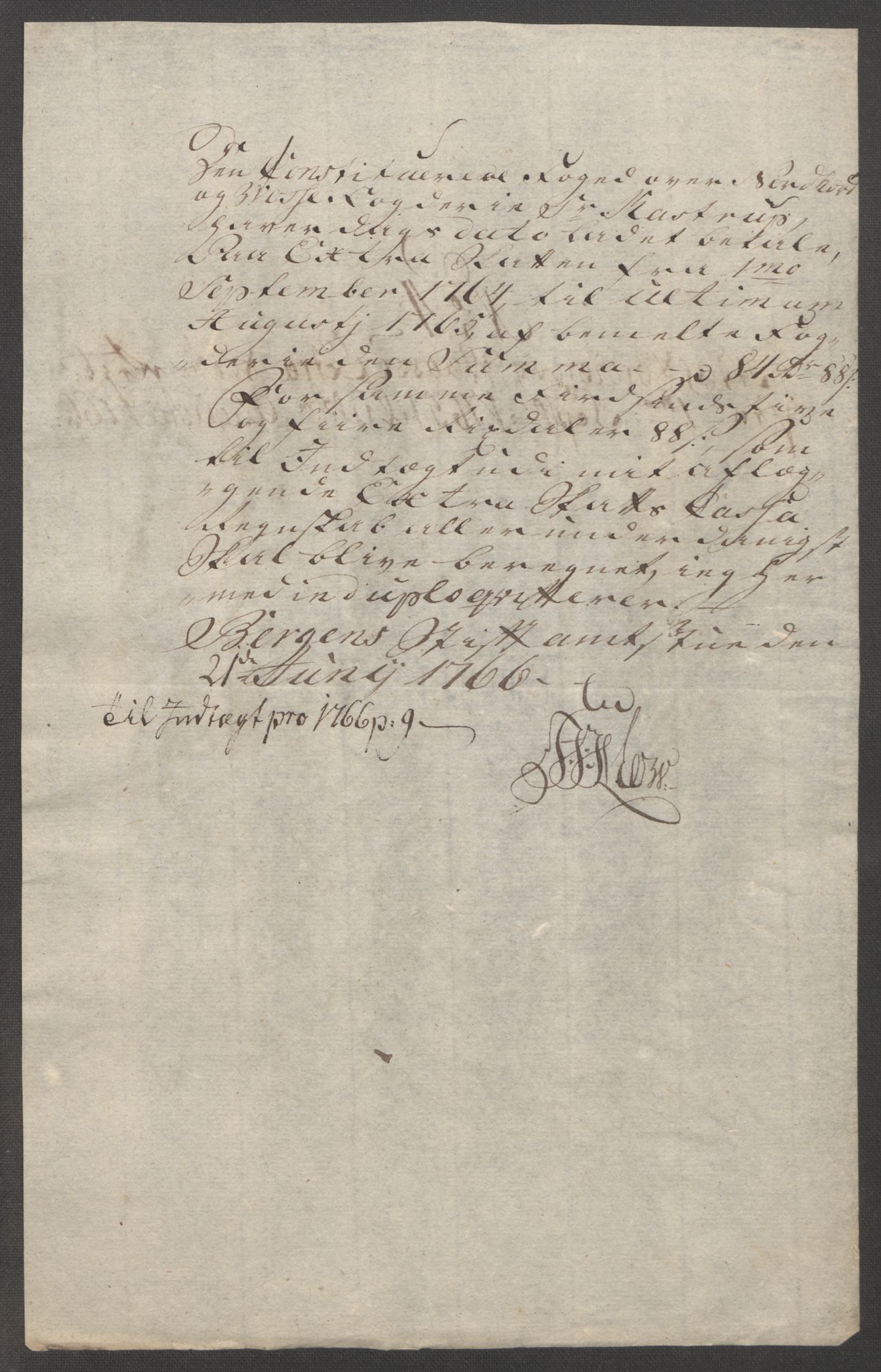 Rentekammeret inntil 1814, Reviderte regnskaper, Fogderegnskap, AV/RA-EA-4092/R51/L3303: Ekstraskatten Nordhordland og Voss, 1762-1772, p. 134