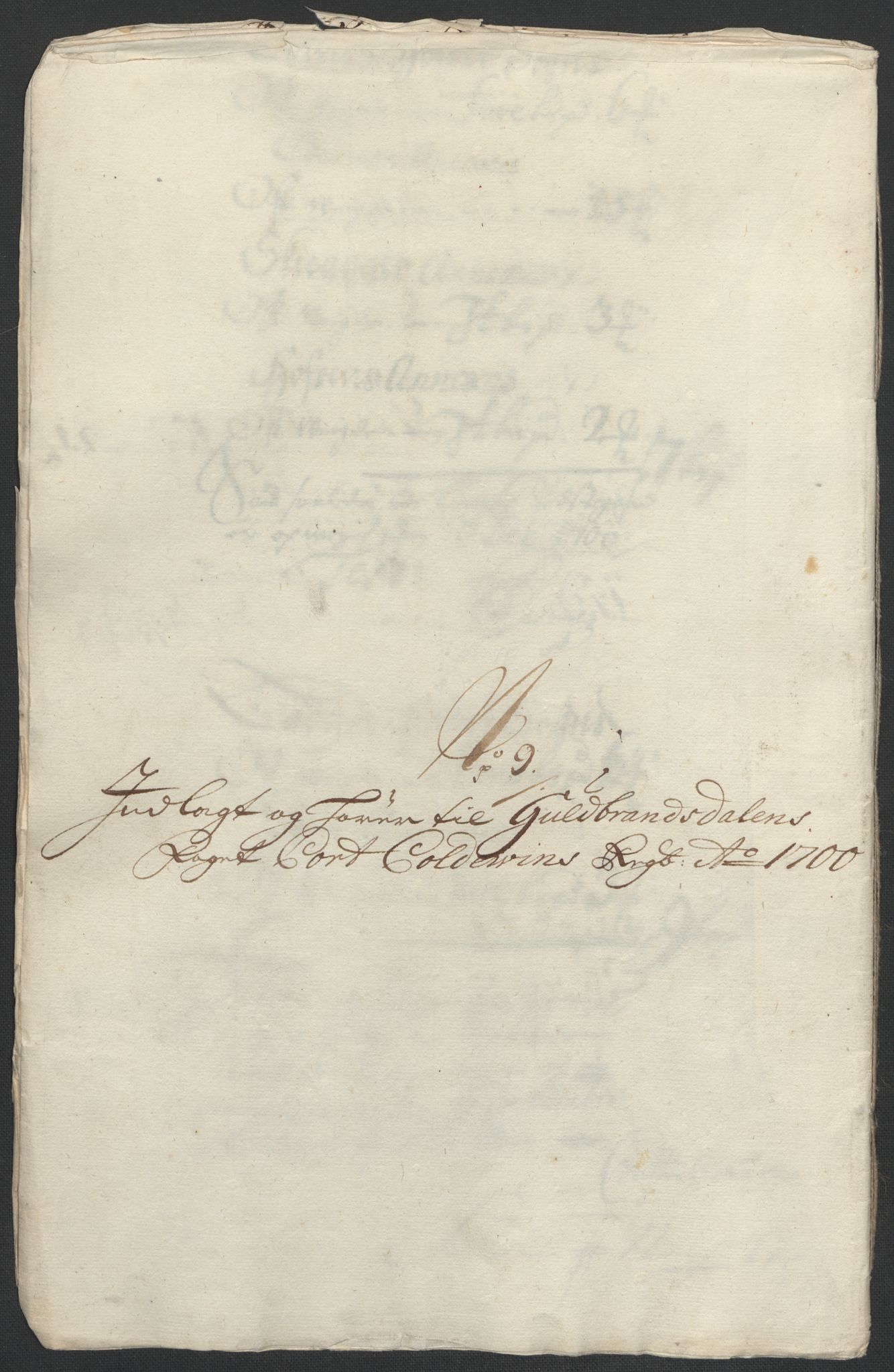 Rentekammeret inntil 1814, Reviderte regnskaper, Fogderegnskap, AV/RA-EA-4092/R17/L1173: Fogderegnskap Gudbrandsdal, 1700, p. 127