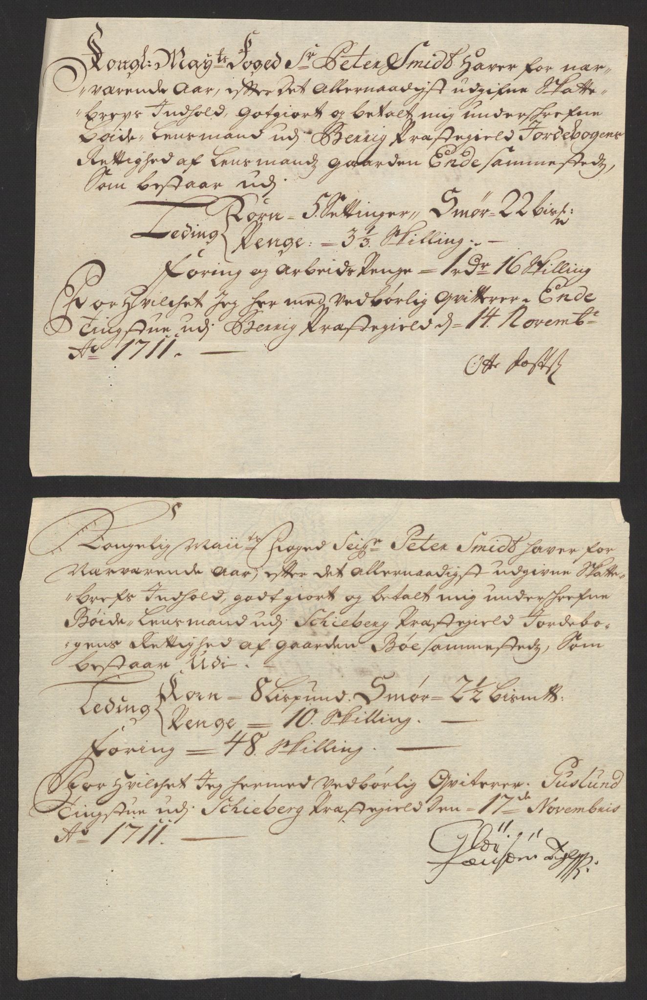 Rentekammeret inntil 1814, Reviderte regnskaper, Fogderegnskap, AV/RA-EA-4092/R01/L0020: Fogderegnskap Idd og Marker, 1711, p. 159