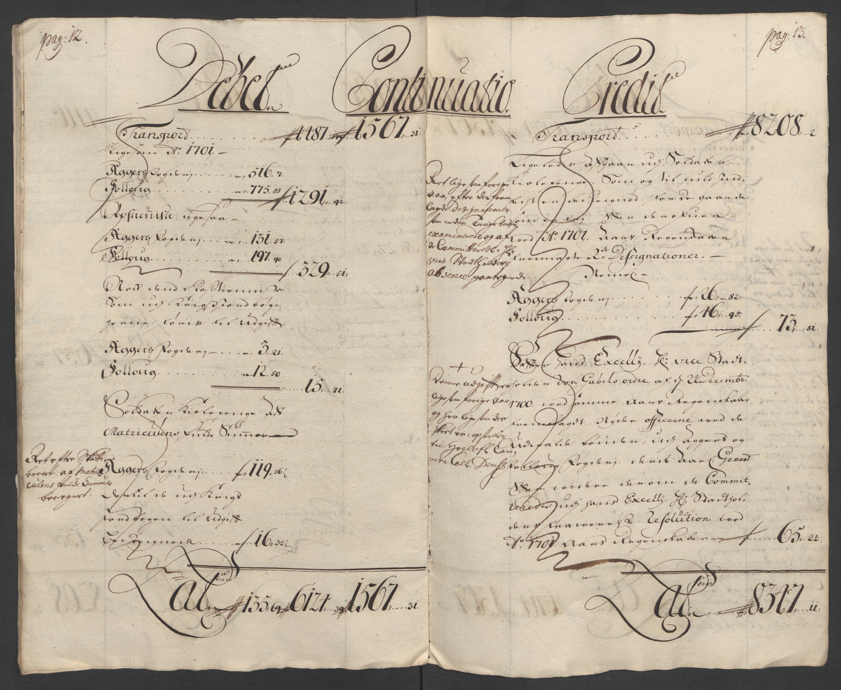 Rentekammeret inntil 1814, Reviderte regnskaper, Fogderegnskap, AV/RA-EA-4092/R10/L0444: Fogderegnskap Aker og Follo, 1701-1702, p. 224