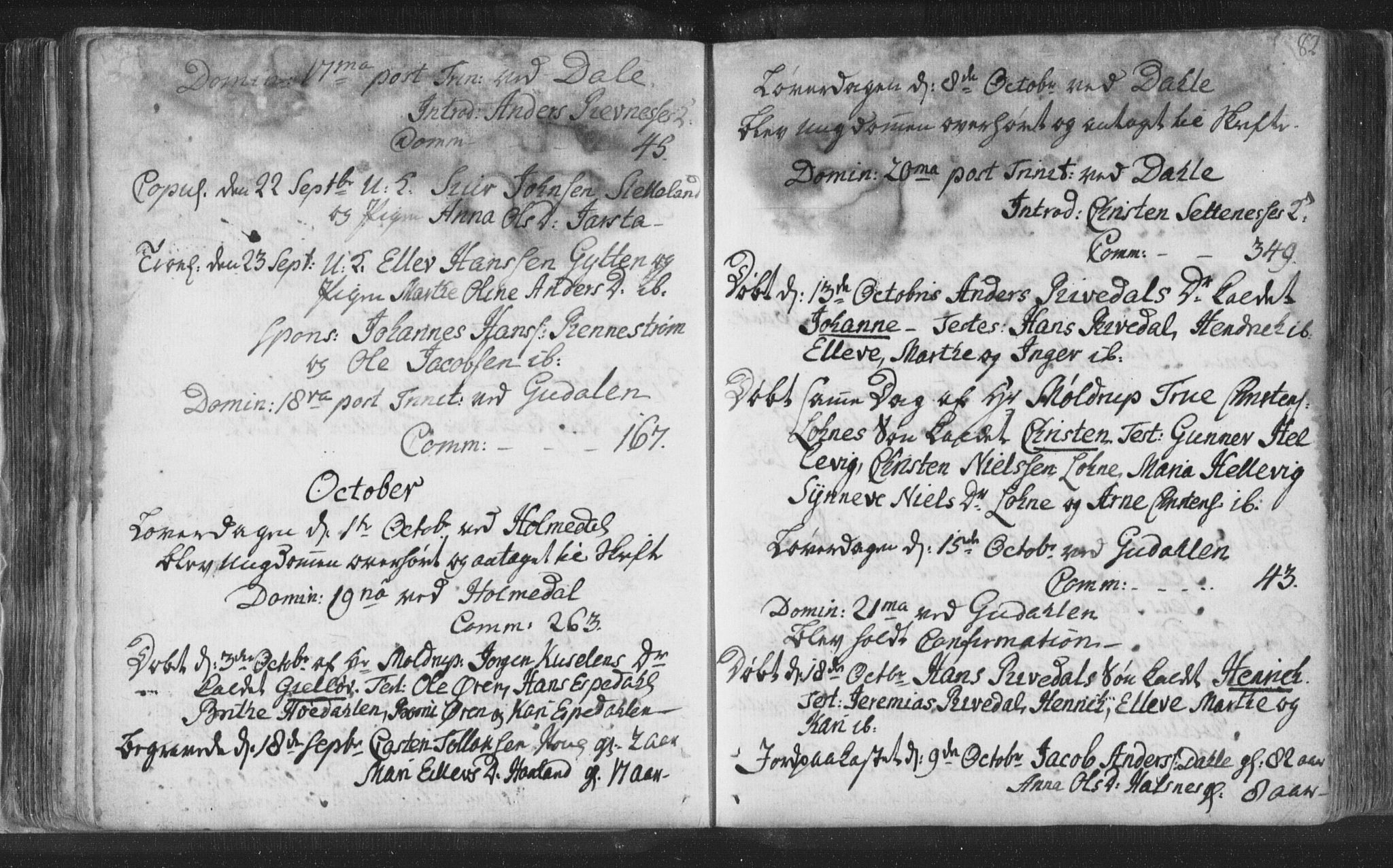 Fjaler sokneprestembete, AV/SAB-A-79801/H/Haa/Haaa/L0002: Parish register (official) no. A 2, 1779-1798, p. 82