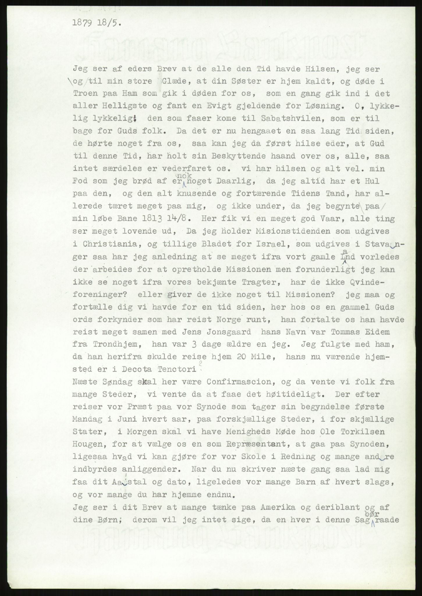 Samlinger til kildeutgivelse, Amerikabrevene, AV/RA-EA-4057/F/L0019: Innlån fra Buskerud: Fonnem - Kristoffersen, 1838-1914, p. 499